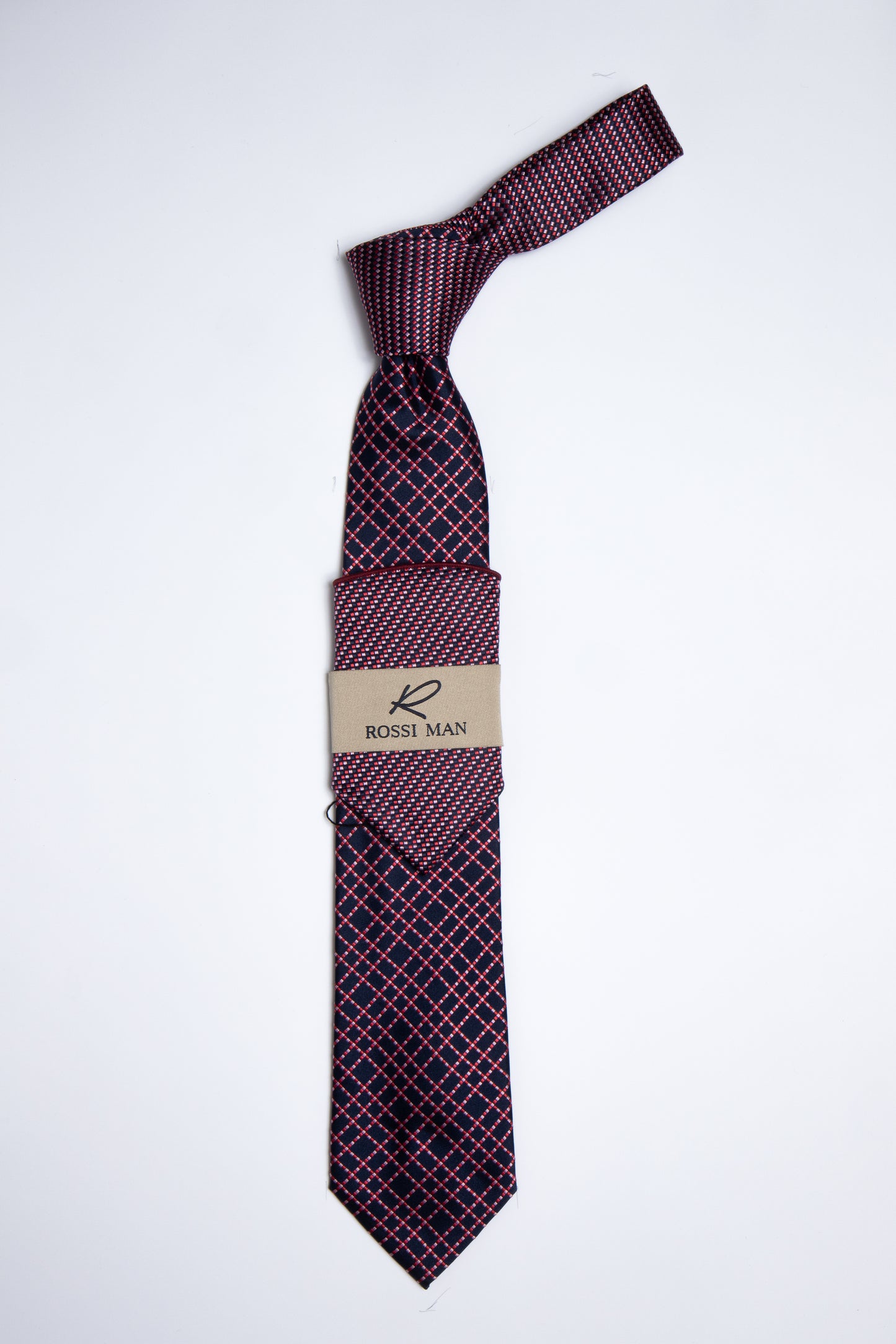 Rossi Man Tie and Pocket Round TT251-8