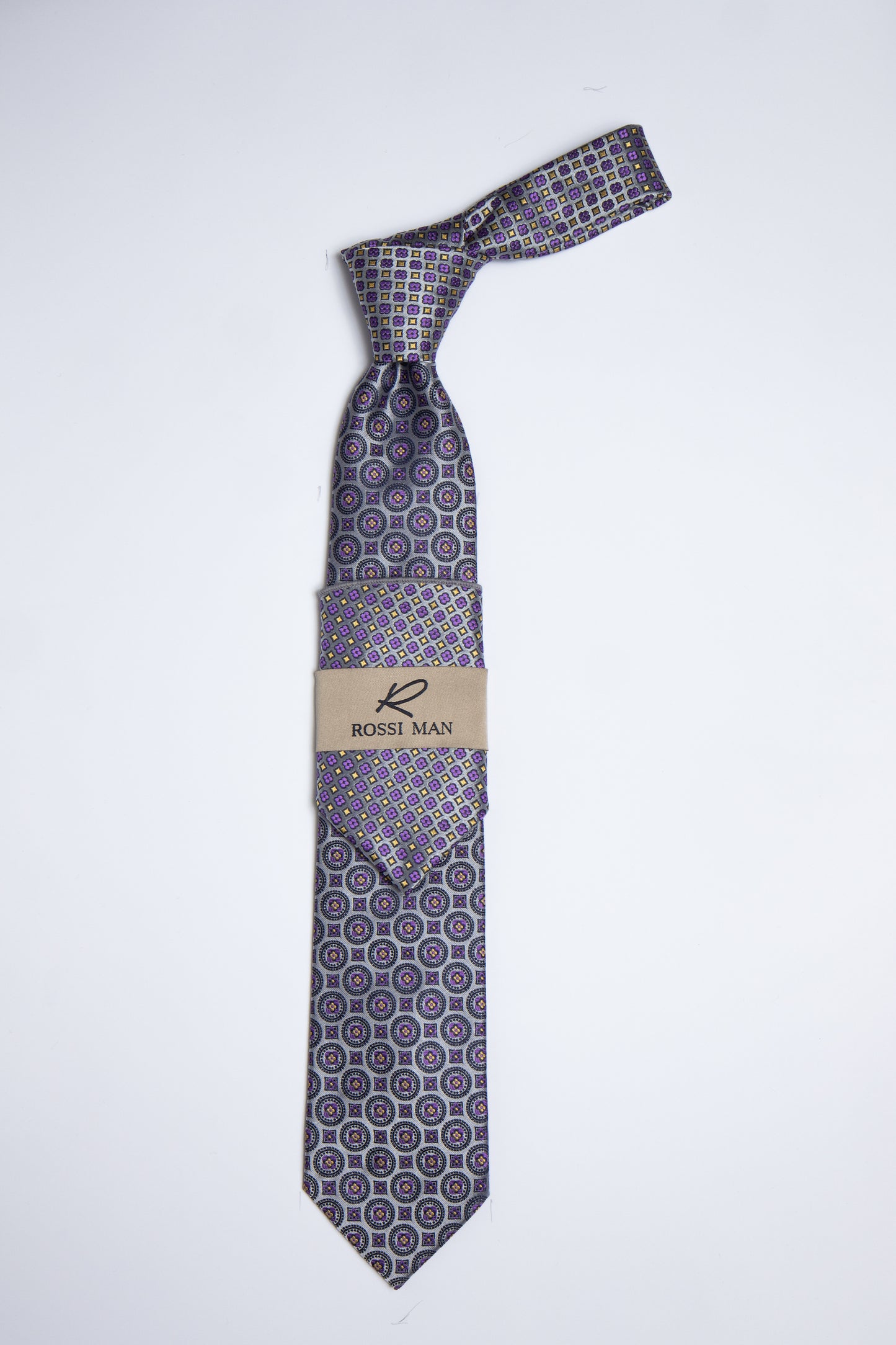 Rossi Man Tie and Pocket Round TT253-5
