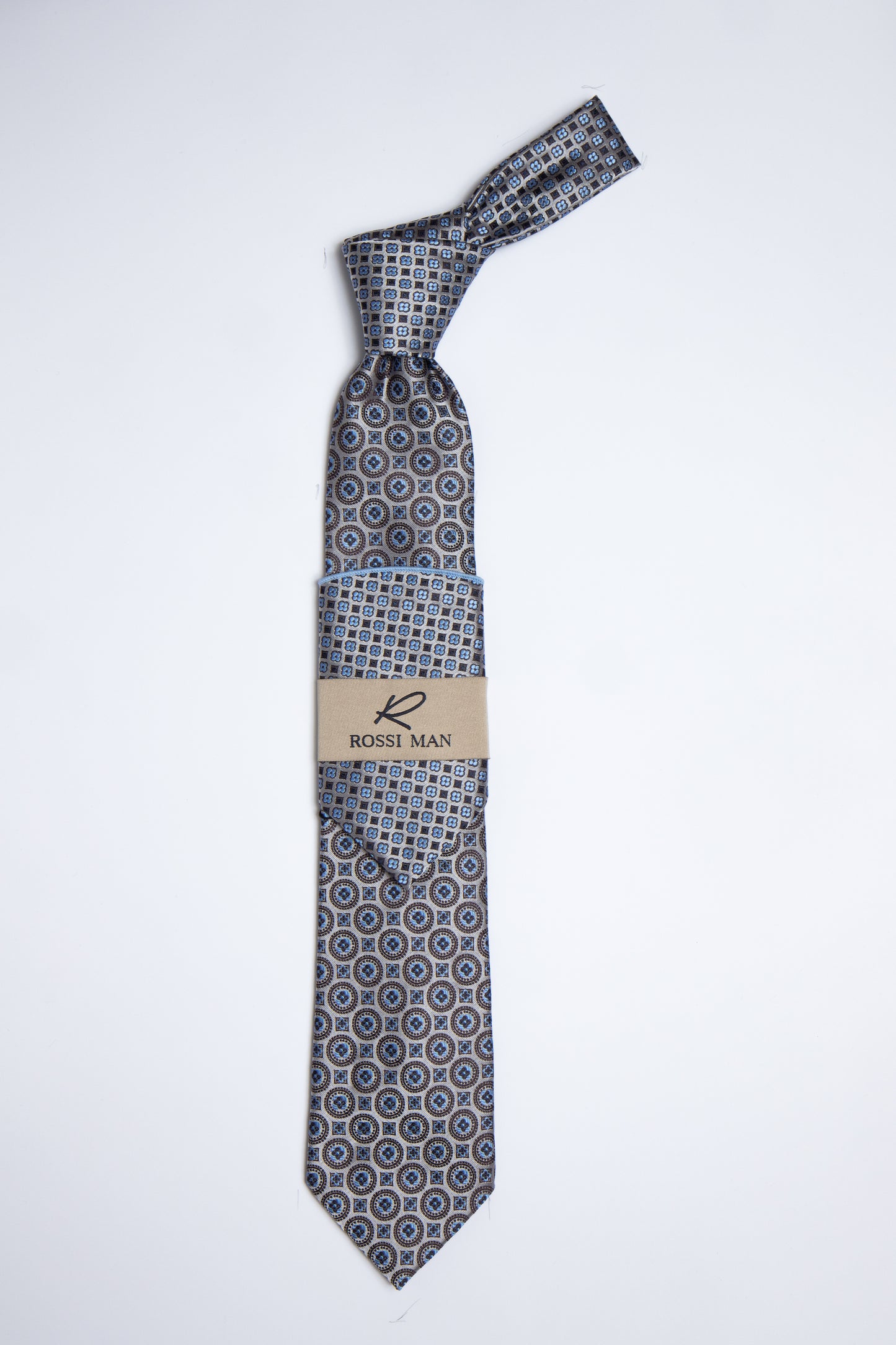 Rossi Man Tie and Pocket Round TT253-6