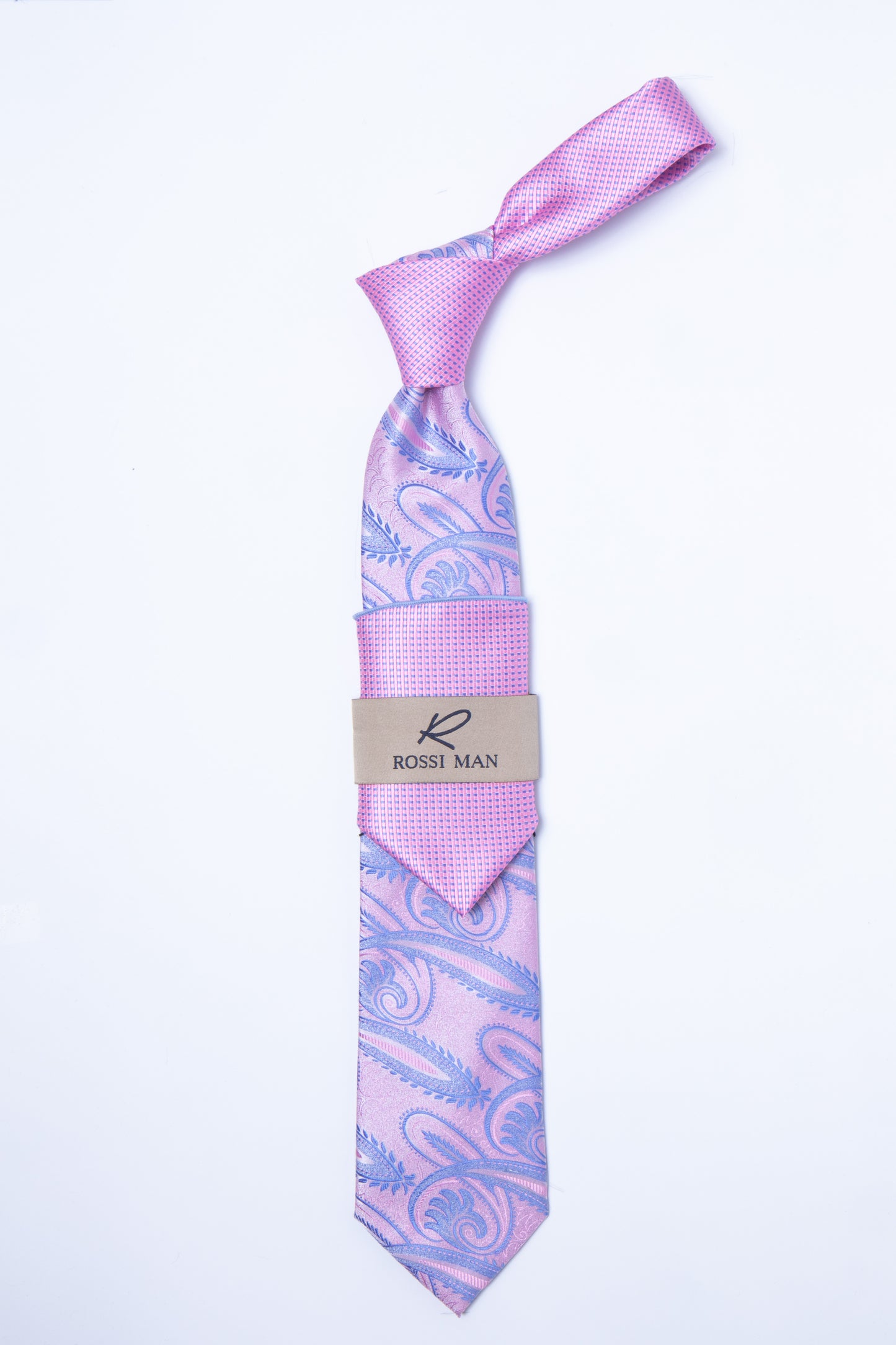 Rossi Man Tie and Pocket Round TT318-1