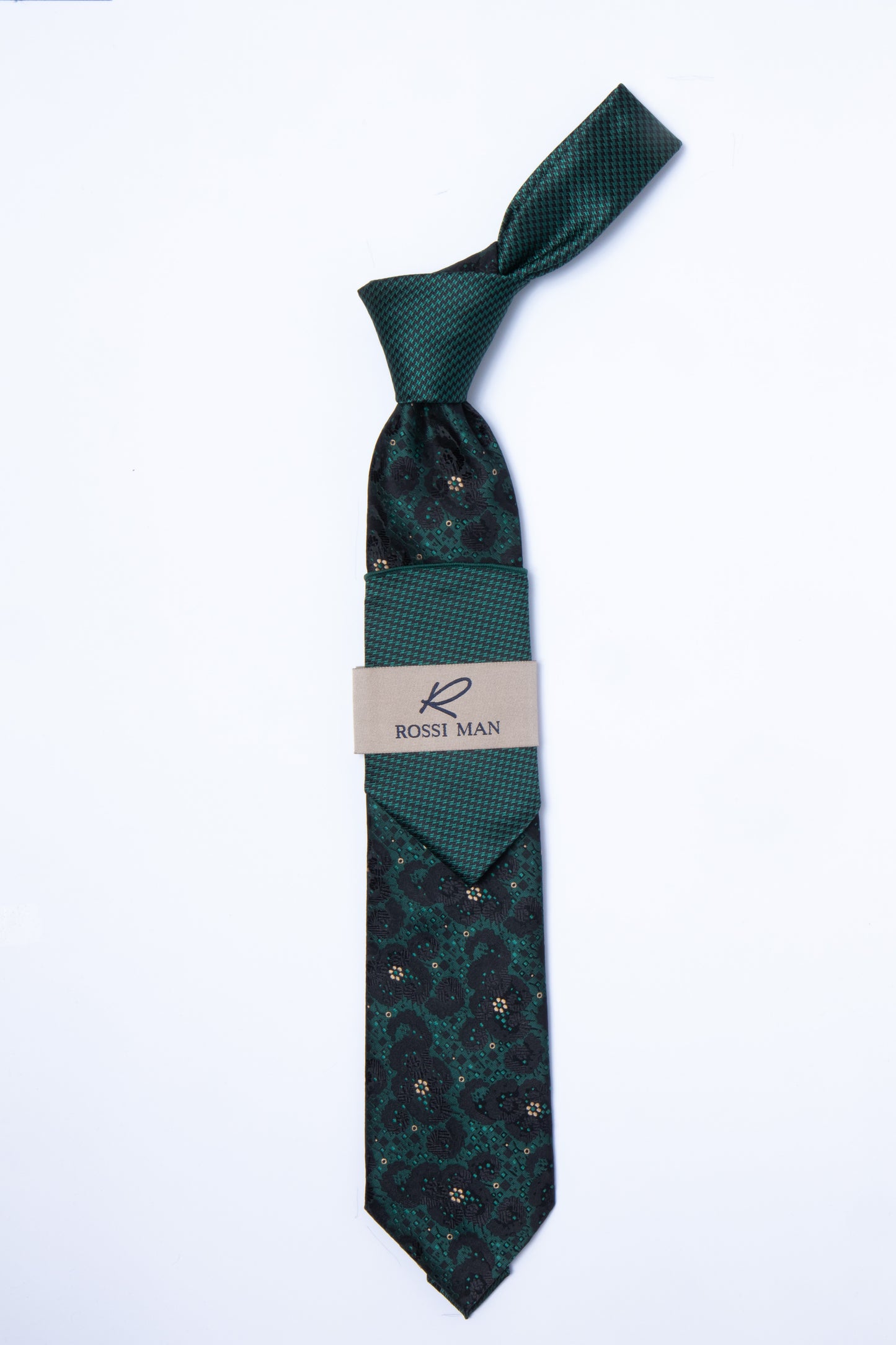 Rossi Man Tie and Pocket Round TT319-6