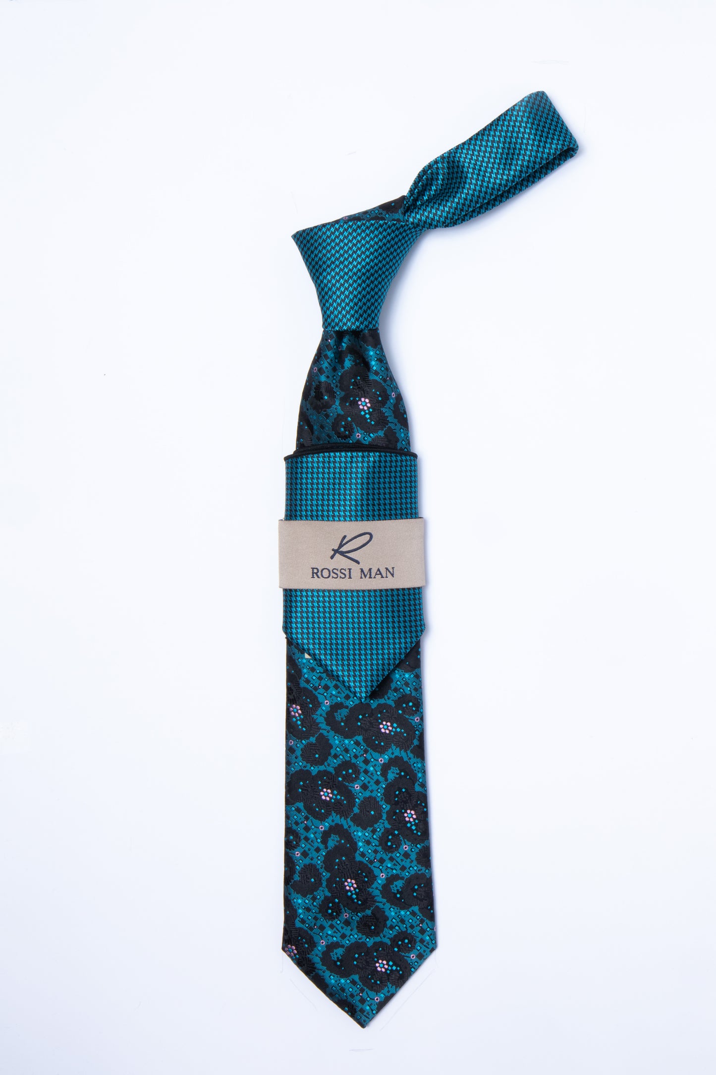 Rossi Man Tie and Pocket Round TT319-7