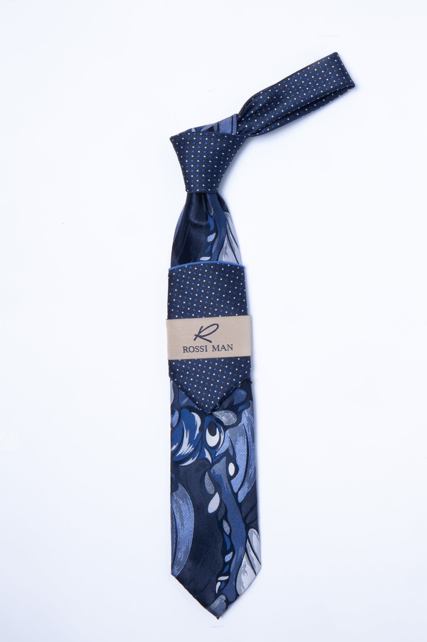 Rossi Man Tie and Pocket Round TT321-5