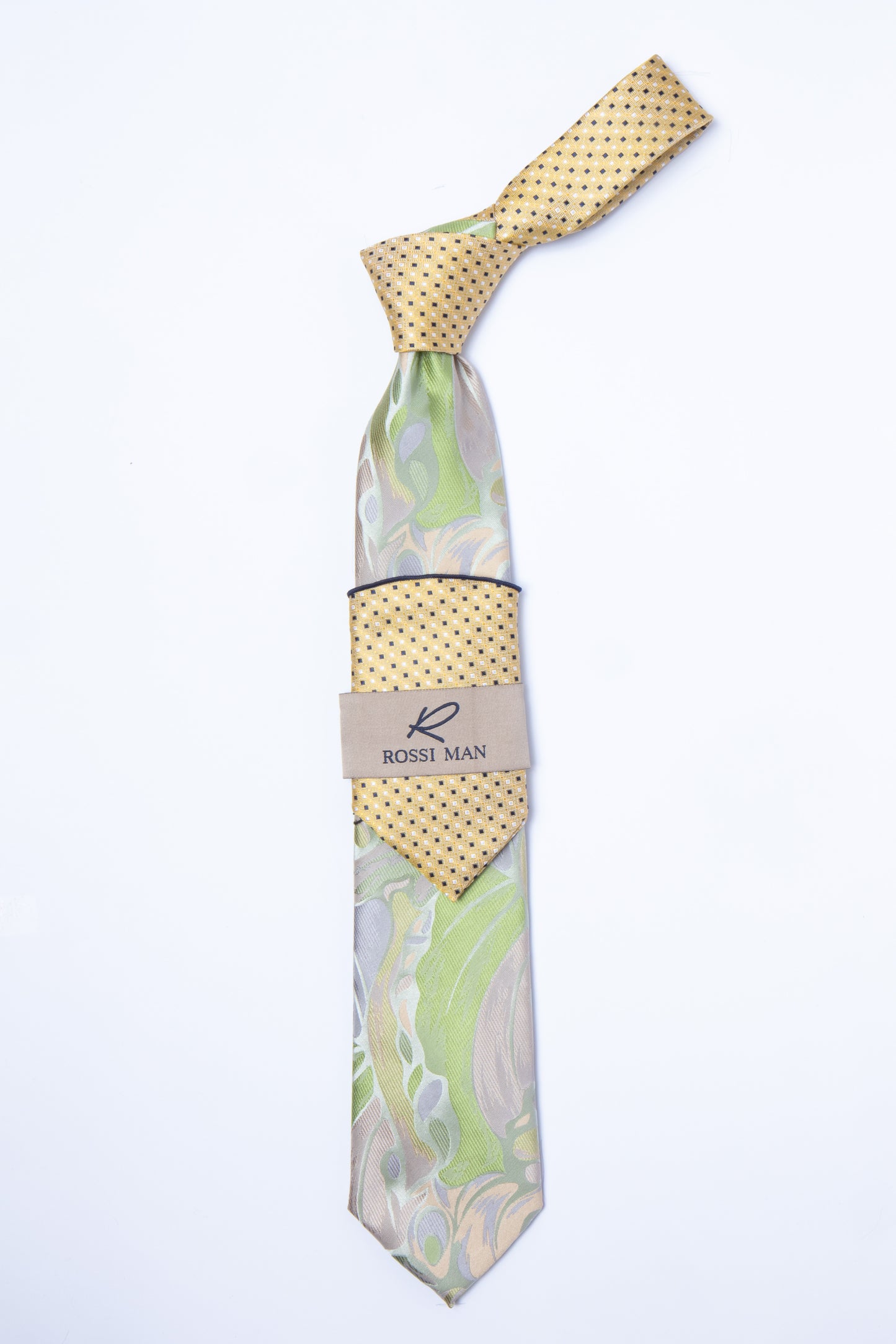Rossi Man Tie and Pocket Round TT321-7