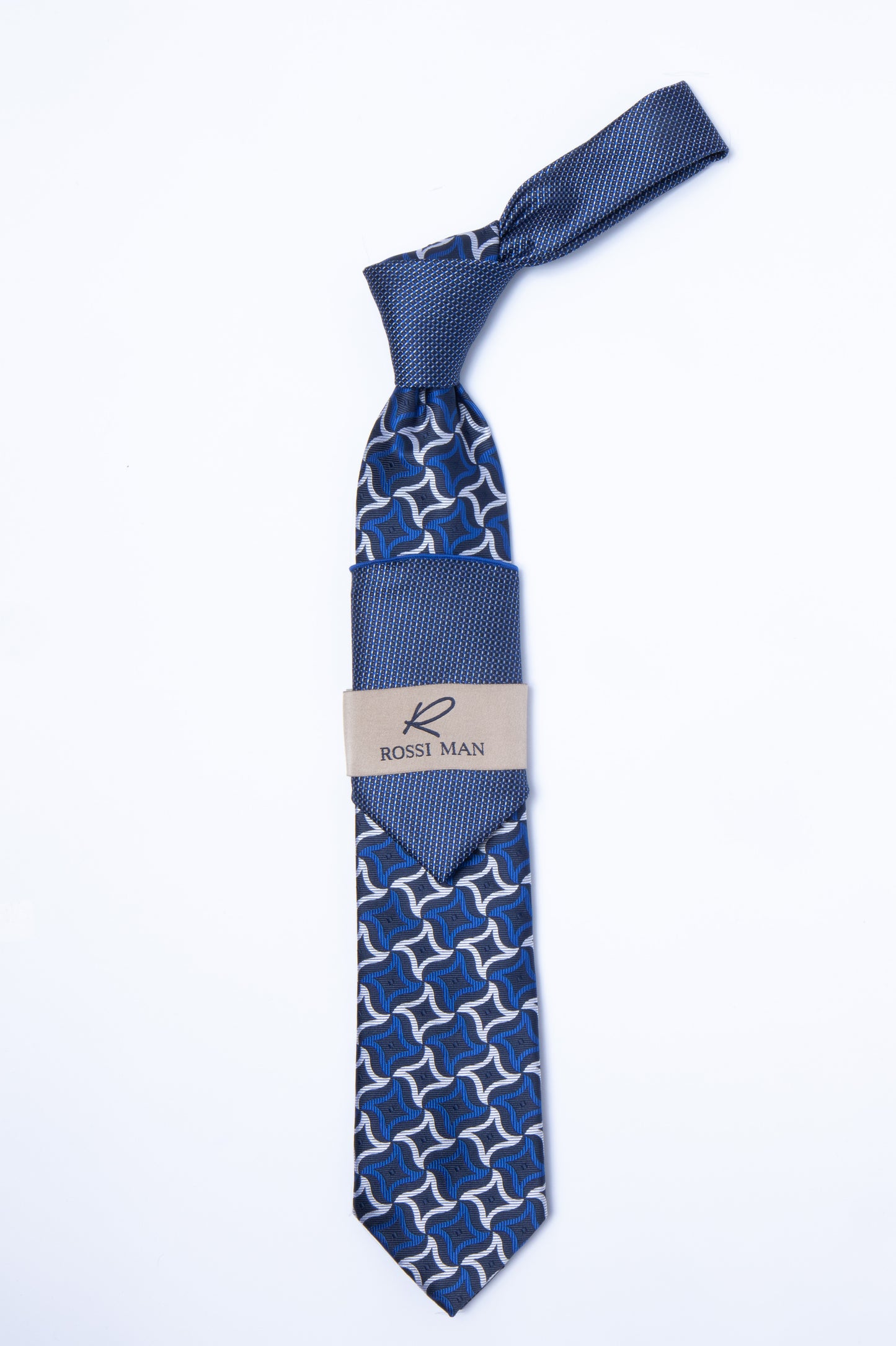 Rossi Man Tie and Pocket Round TT323-4