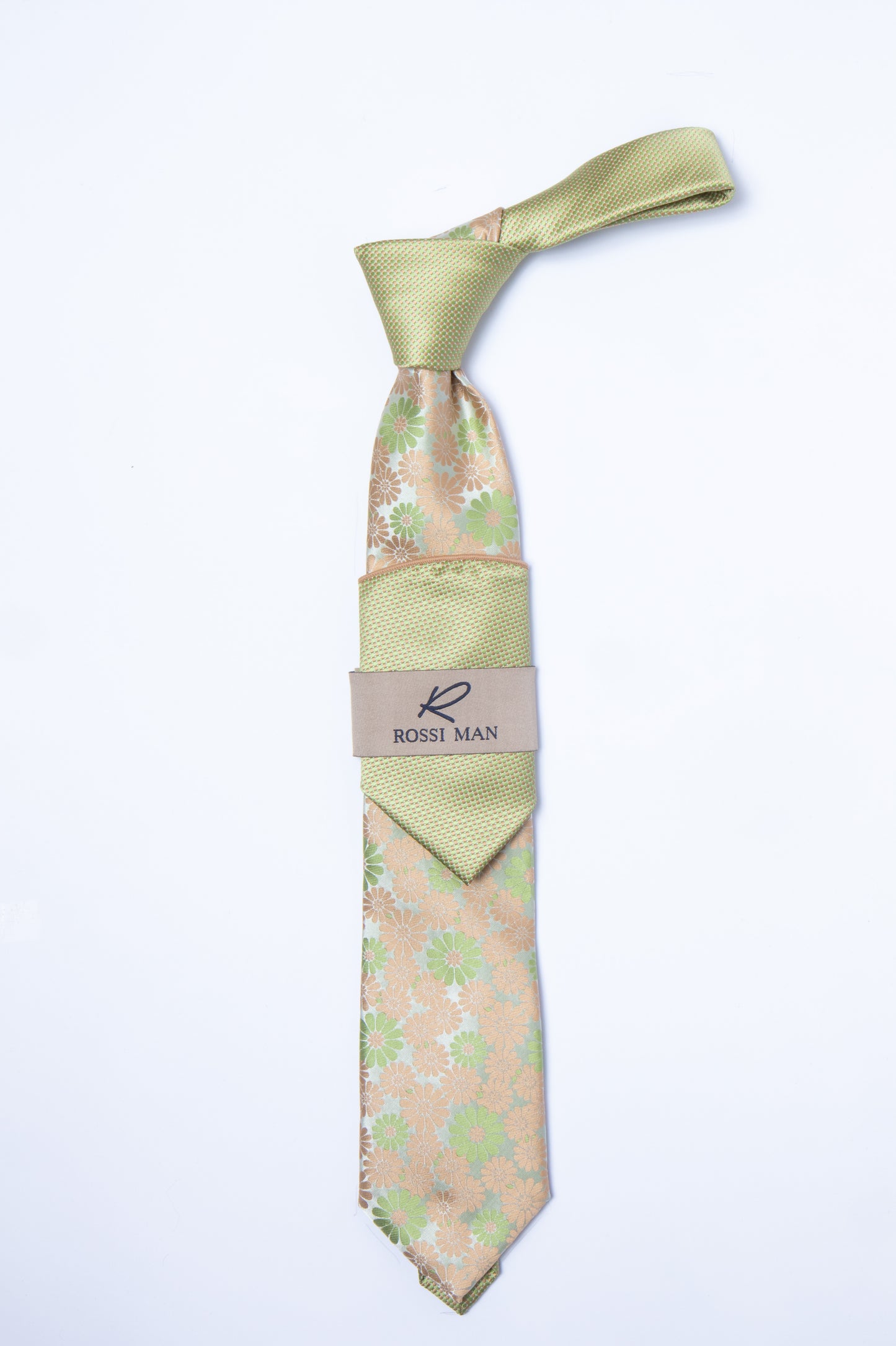 Rossi Man Tie and Pocket Round TT324-3