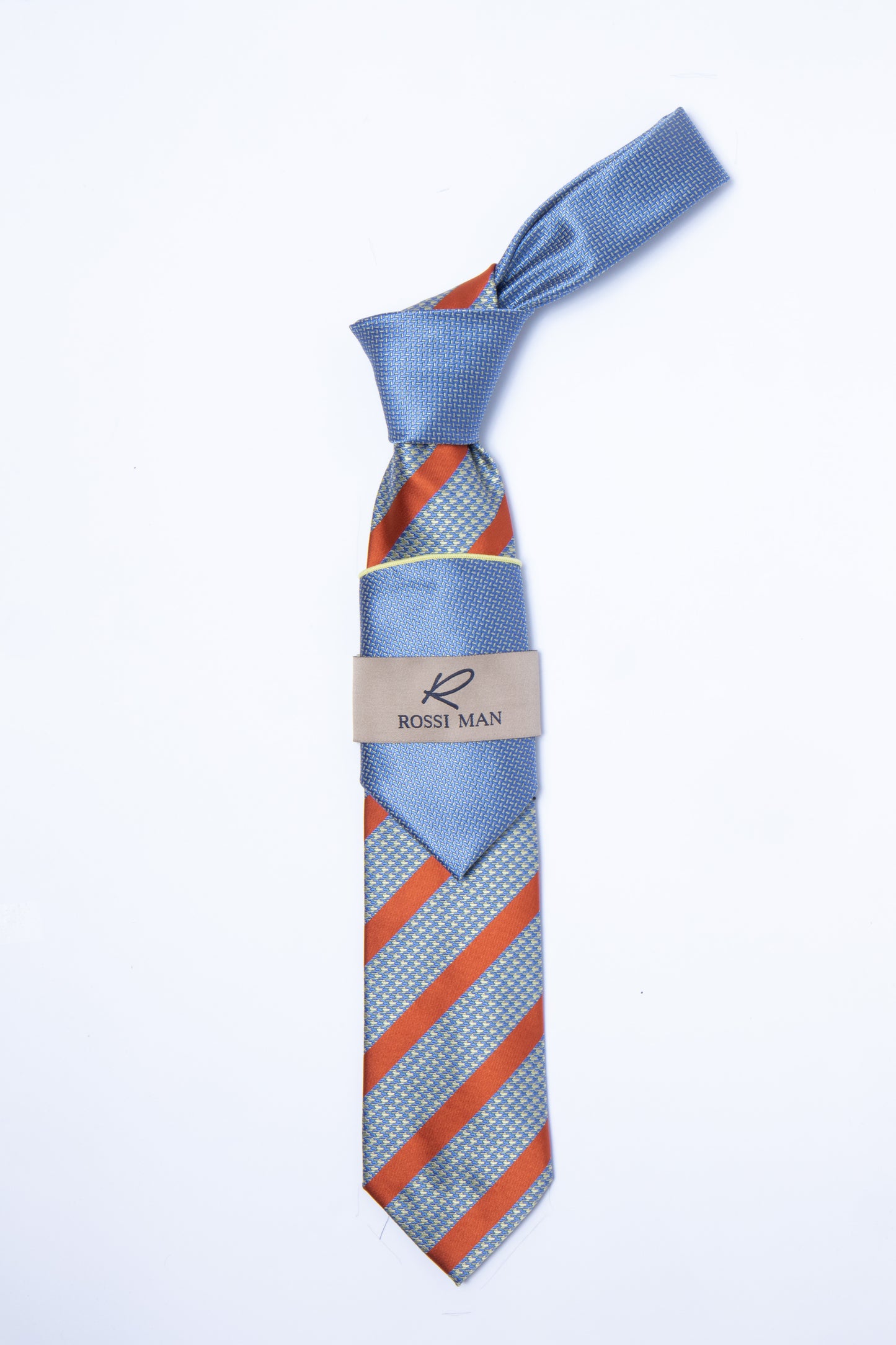 Rossi Man Tie and Pocket Round TT329-5
