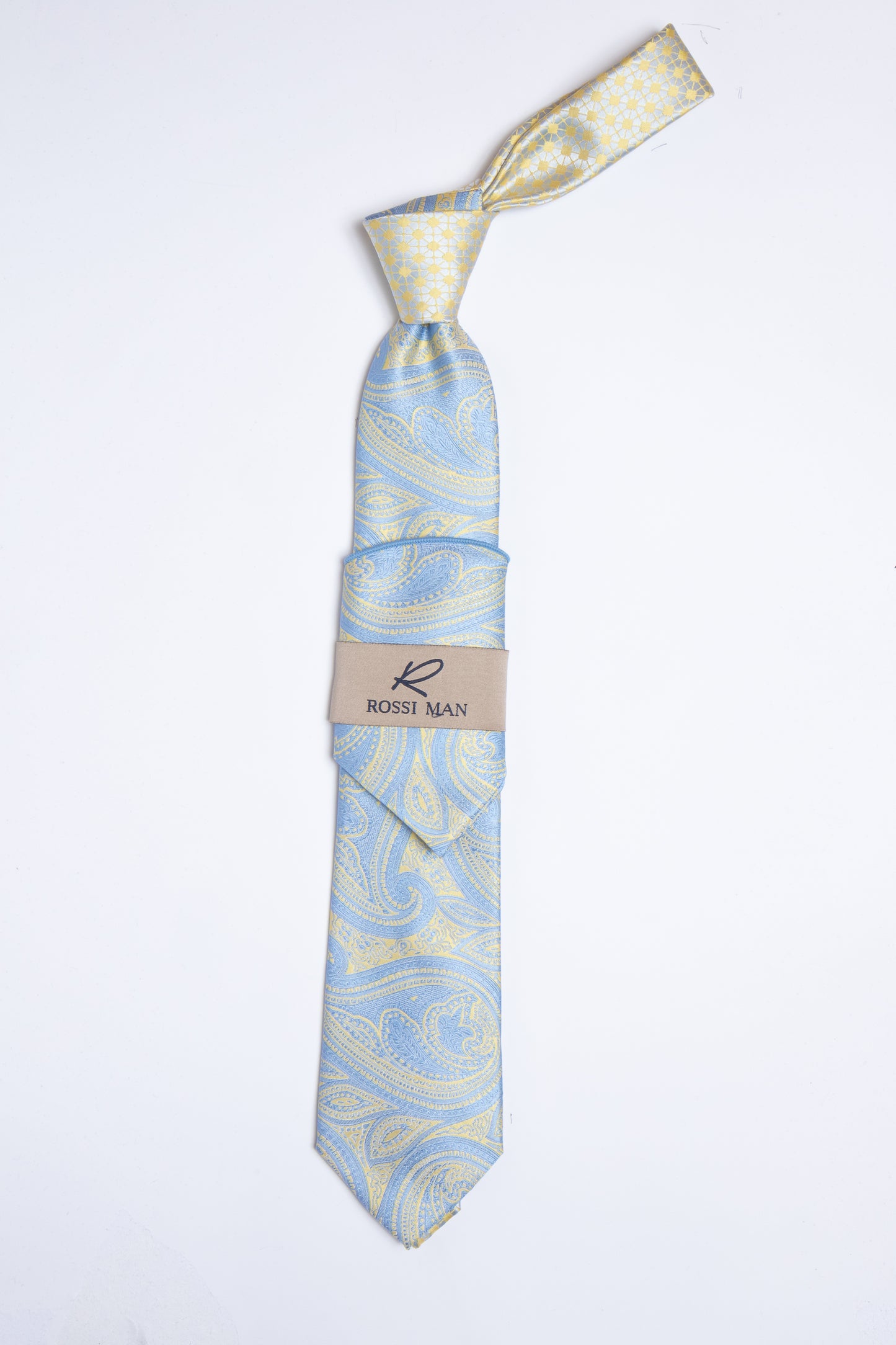 Rossi Man Tie and Pocket Round TT364-7