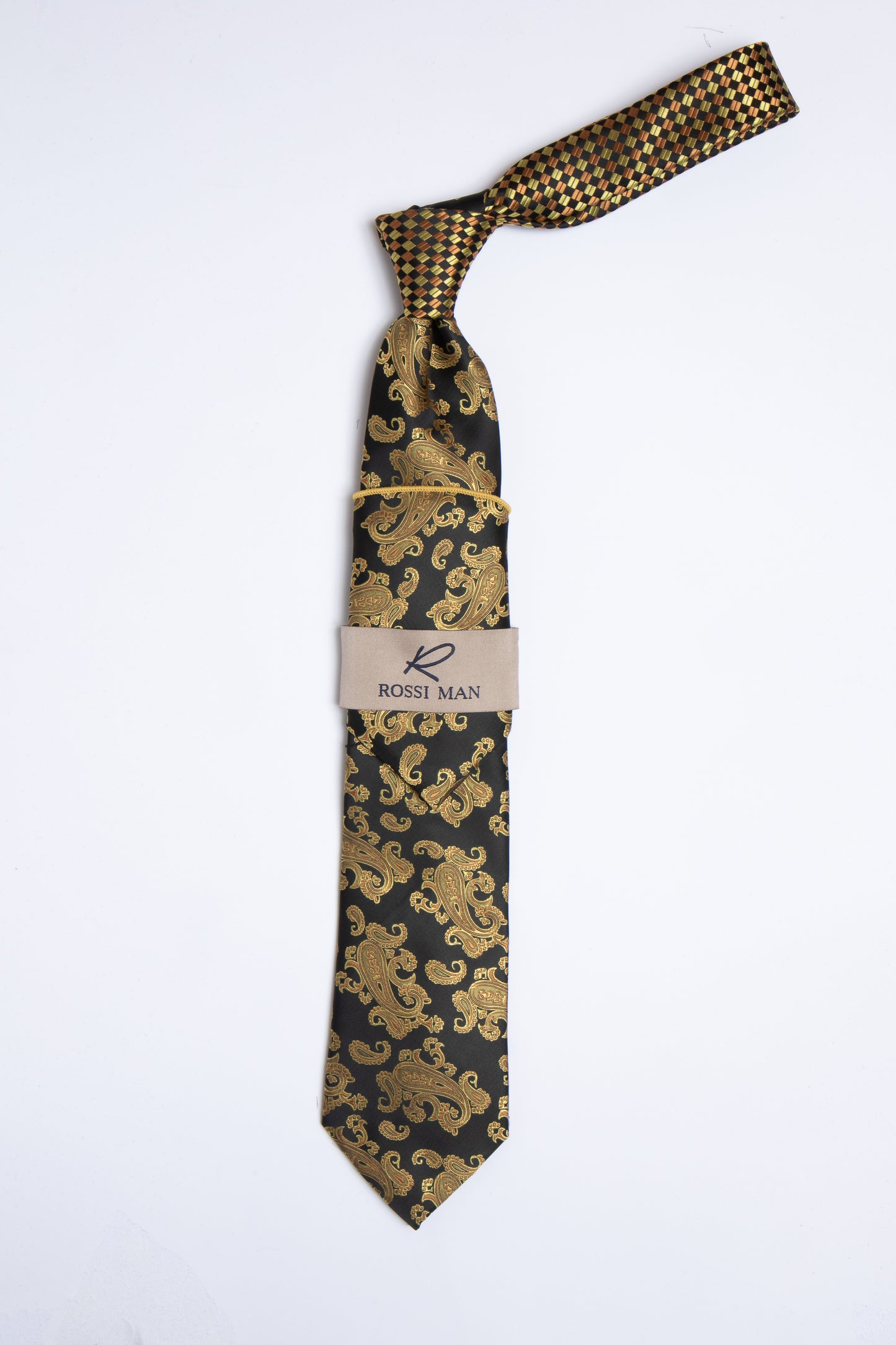 Rossi Man Tie and Pocket Round TT366-2