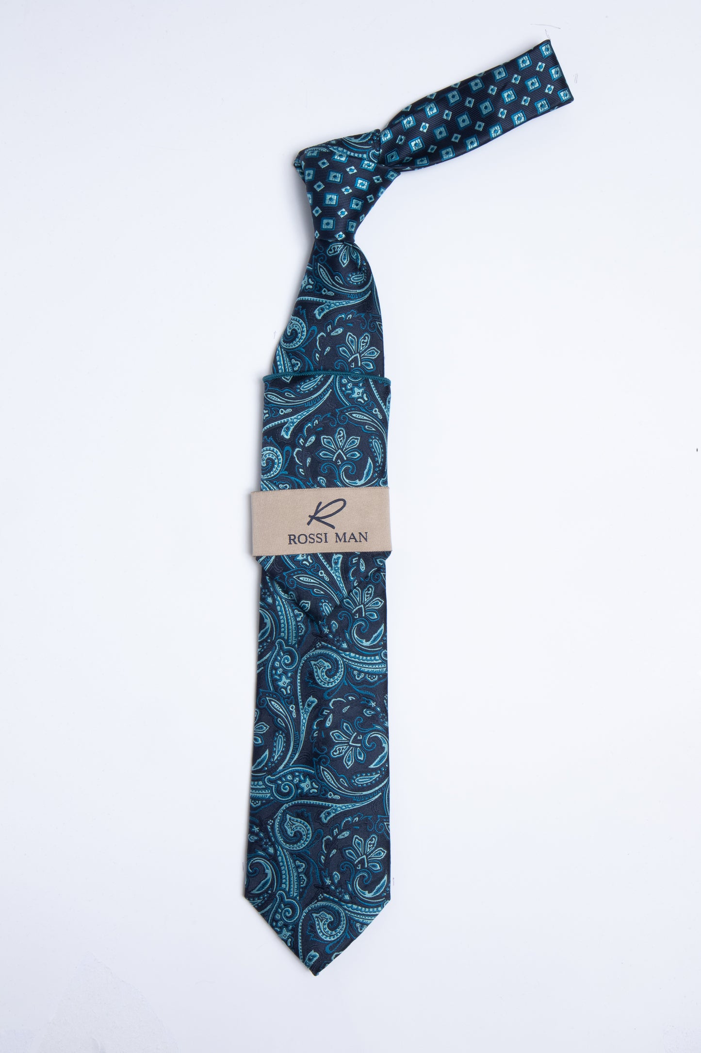 Rossi Man Tie and Pocket Round TT368-5
