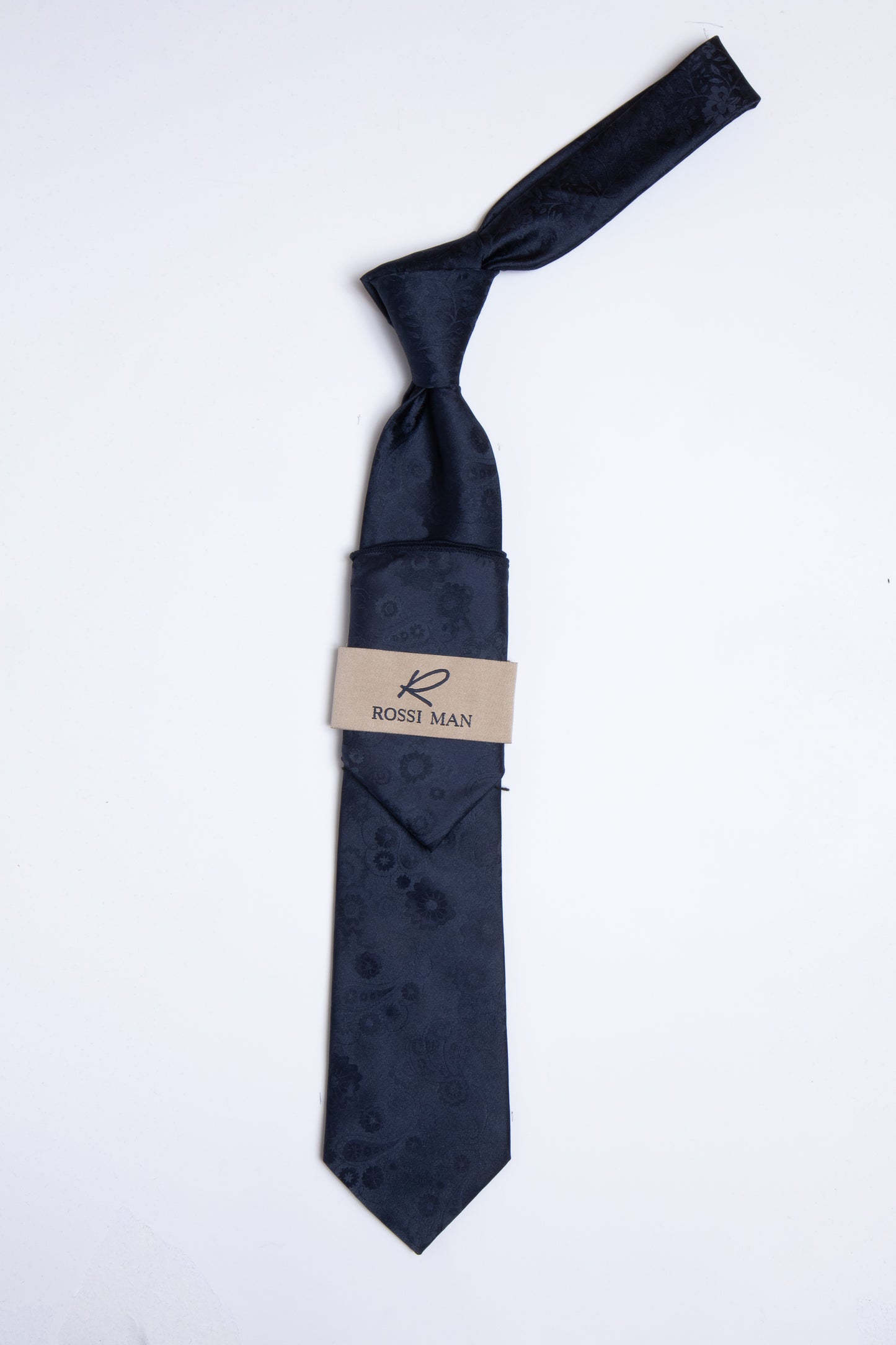 Rossi Man Tie and Pocket Round TT370-2