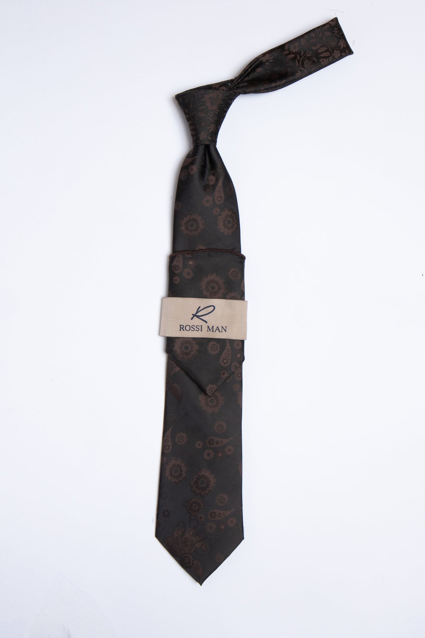 Rossi Man Tie and Pocket Round TT370-3