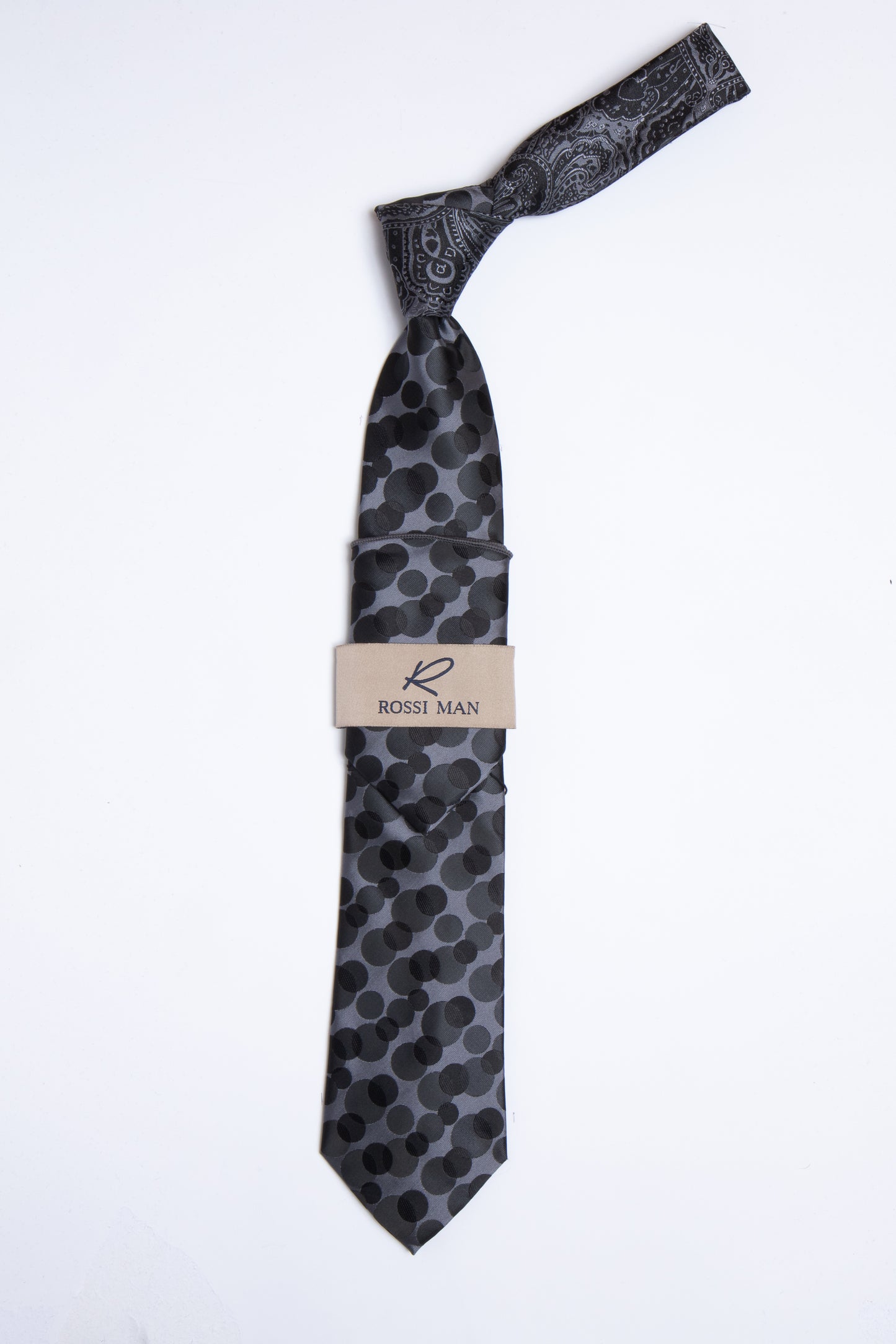 Rossi Man Tie and Pocket Round TT371-5