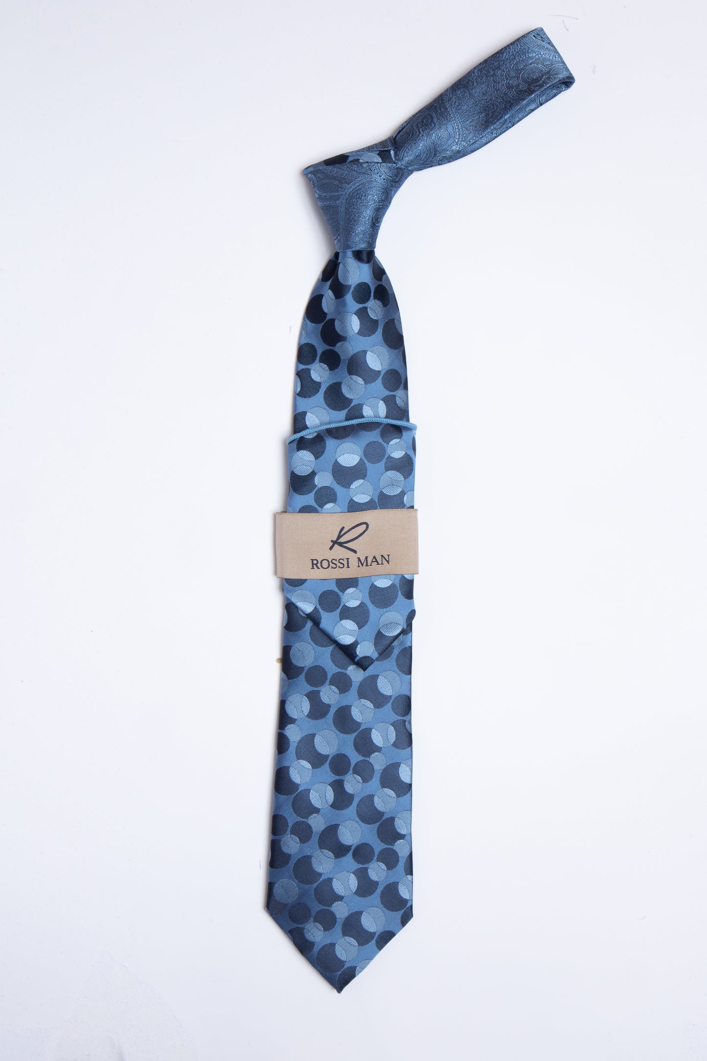 Rossi Man Tie and Pocket Round TT371-6