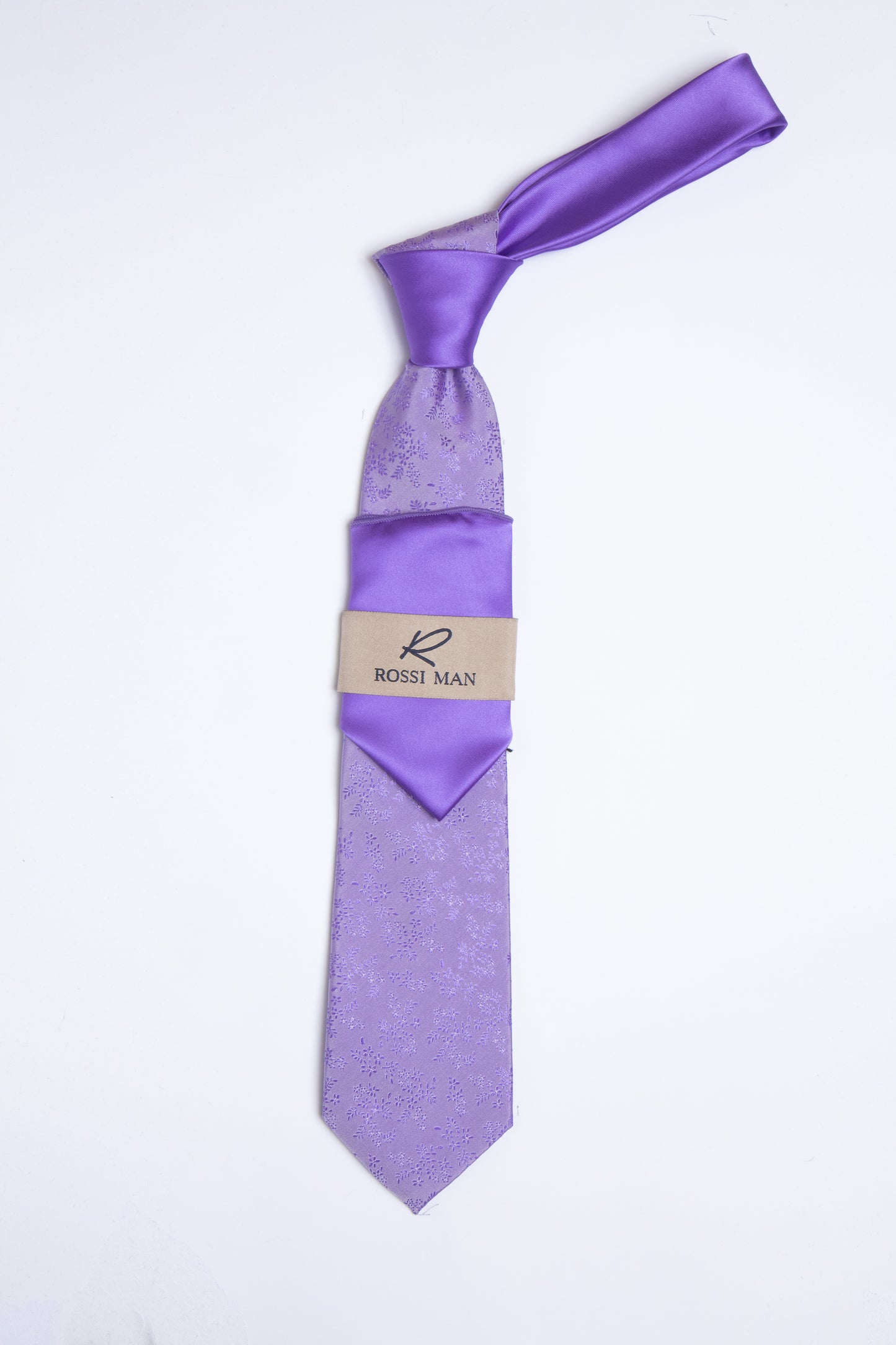 Rossi Man Tie and Pocket Round TT373-2