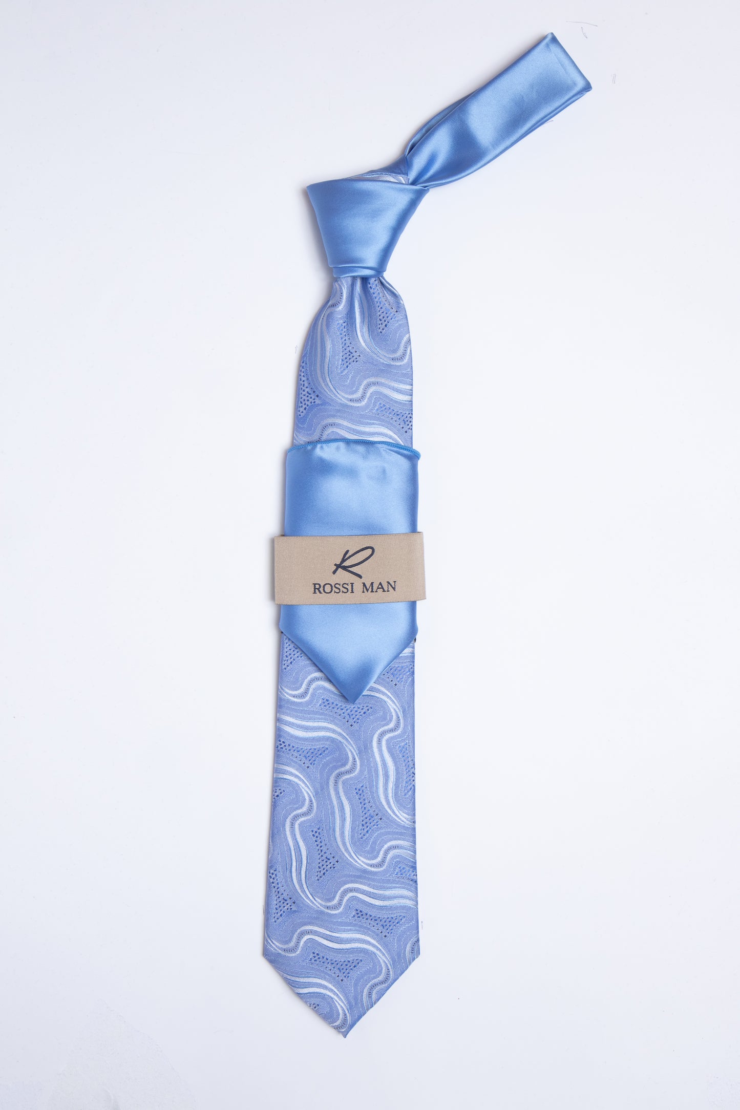Rossi Man Tie and Pocket Round TT374-3