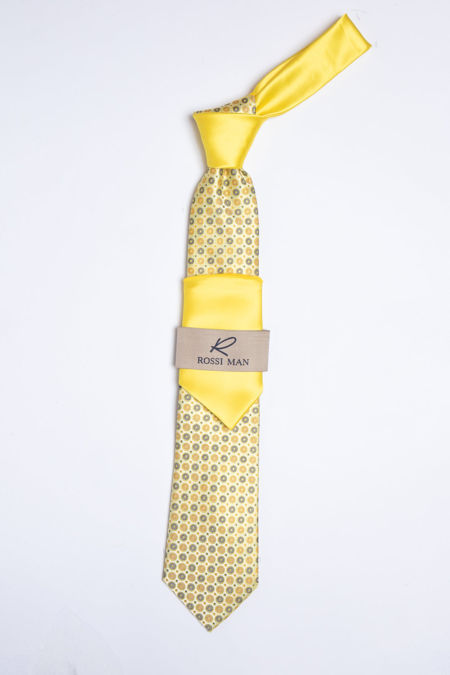 Rossi Man Tie and Pocket Round TT376-2