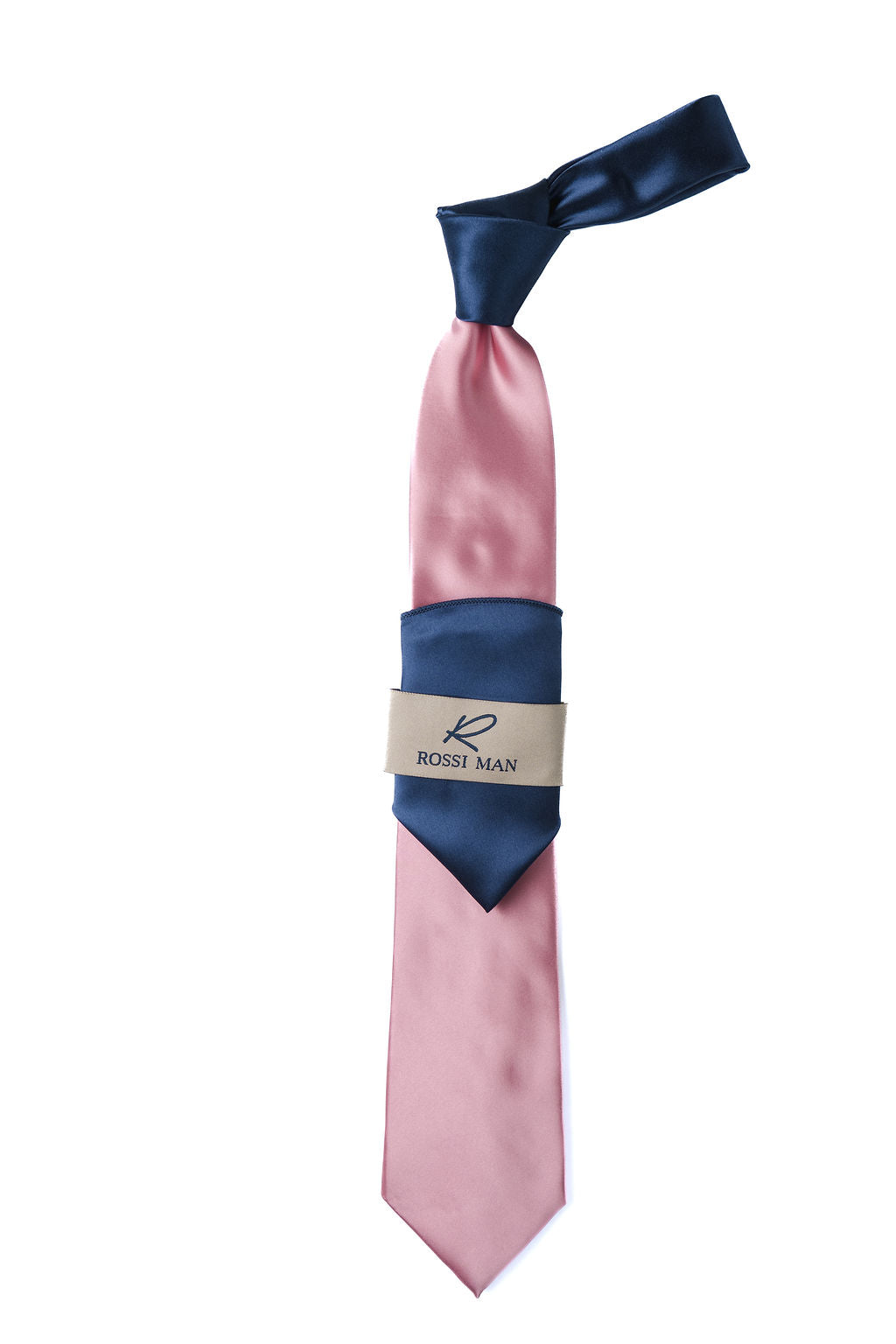 Rossi Man Tie and Pocket Round TT390-9