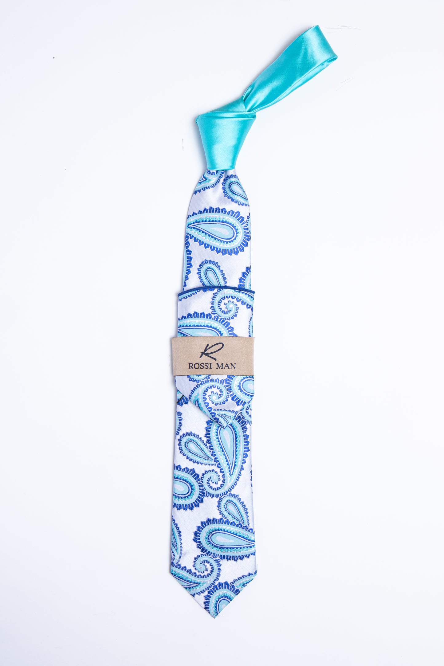 Rossi Man Tie and Pocket Round TT401-3