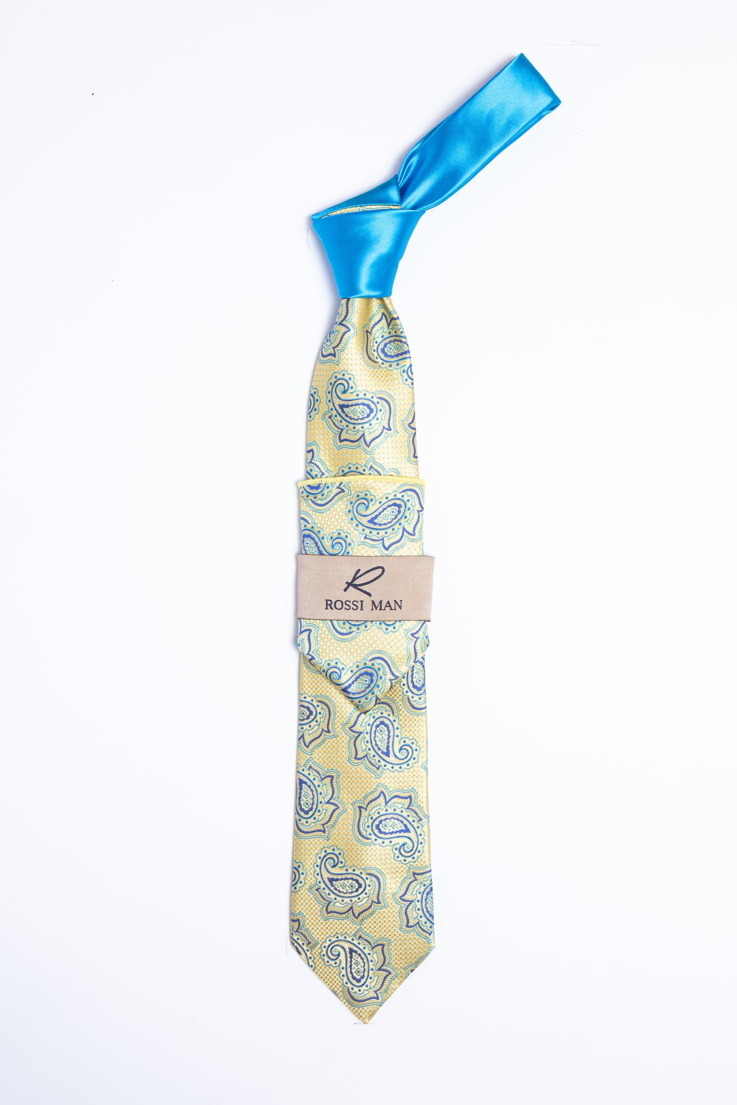 Rossi Man Tie and Pocket Round TT403-5
