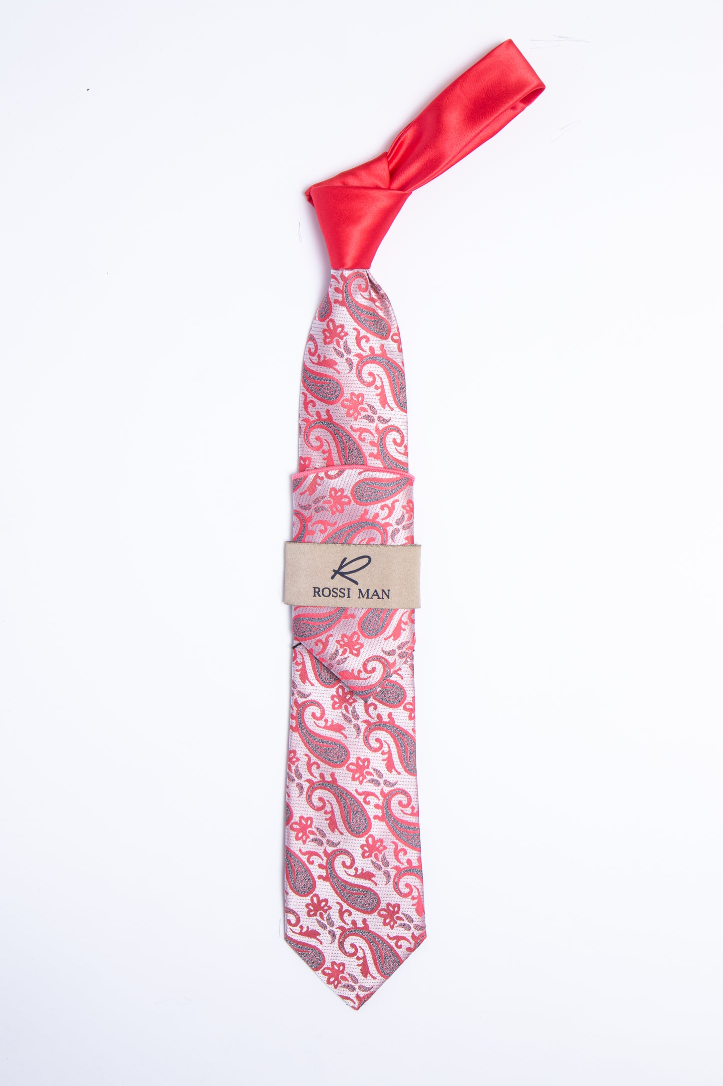Rossi Man Tie and Pocket Round TT405-2