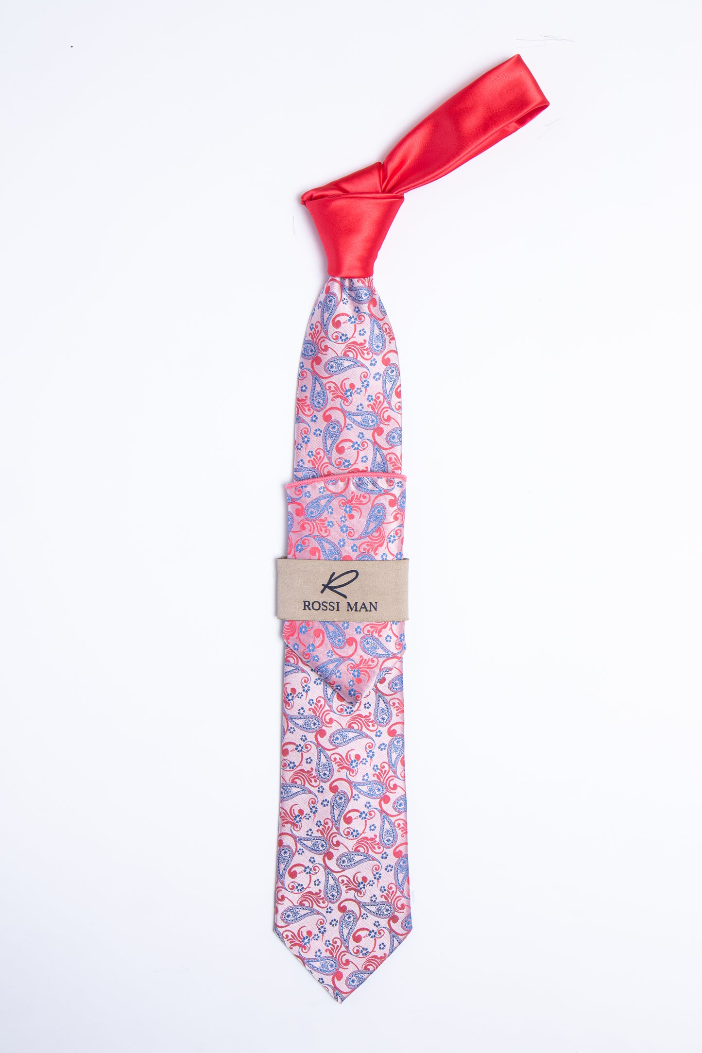 Rossi Man Tie and Pocket Round TT406-2
