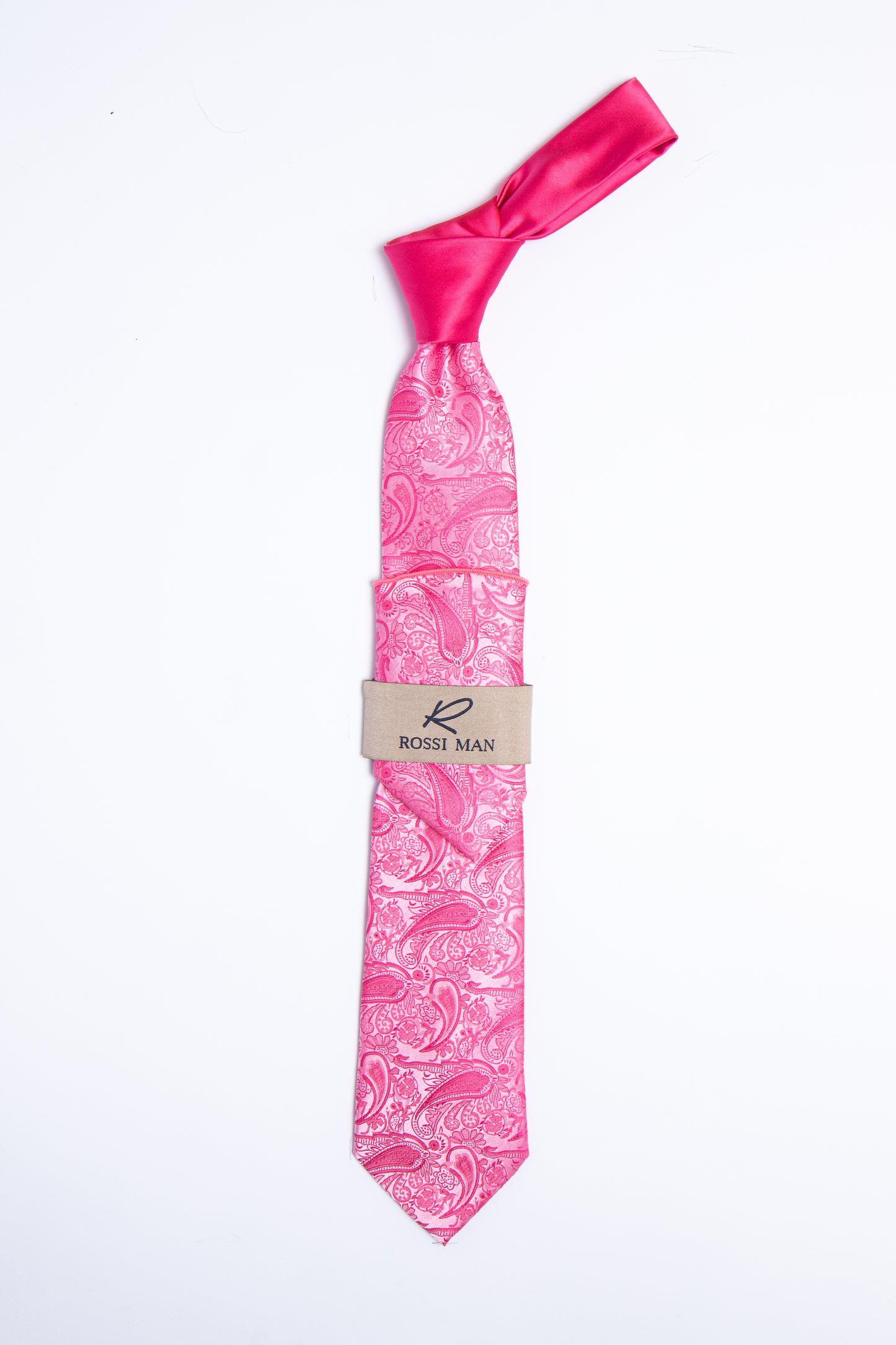 Rossi Man Tie and Pocket Round TT408-8