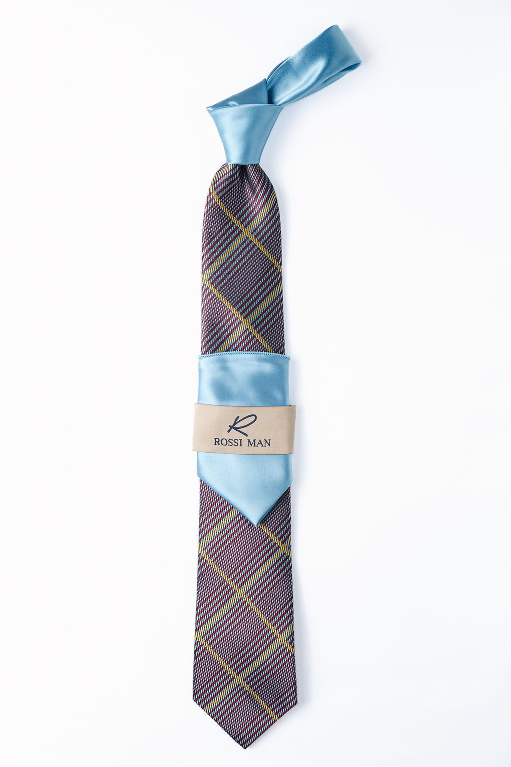 Rossi Man Tie and Pocket Round TT619-1