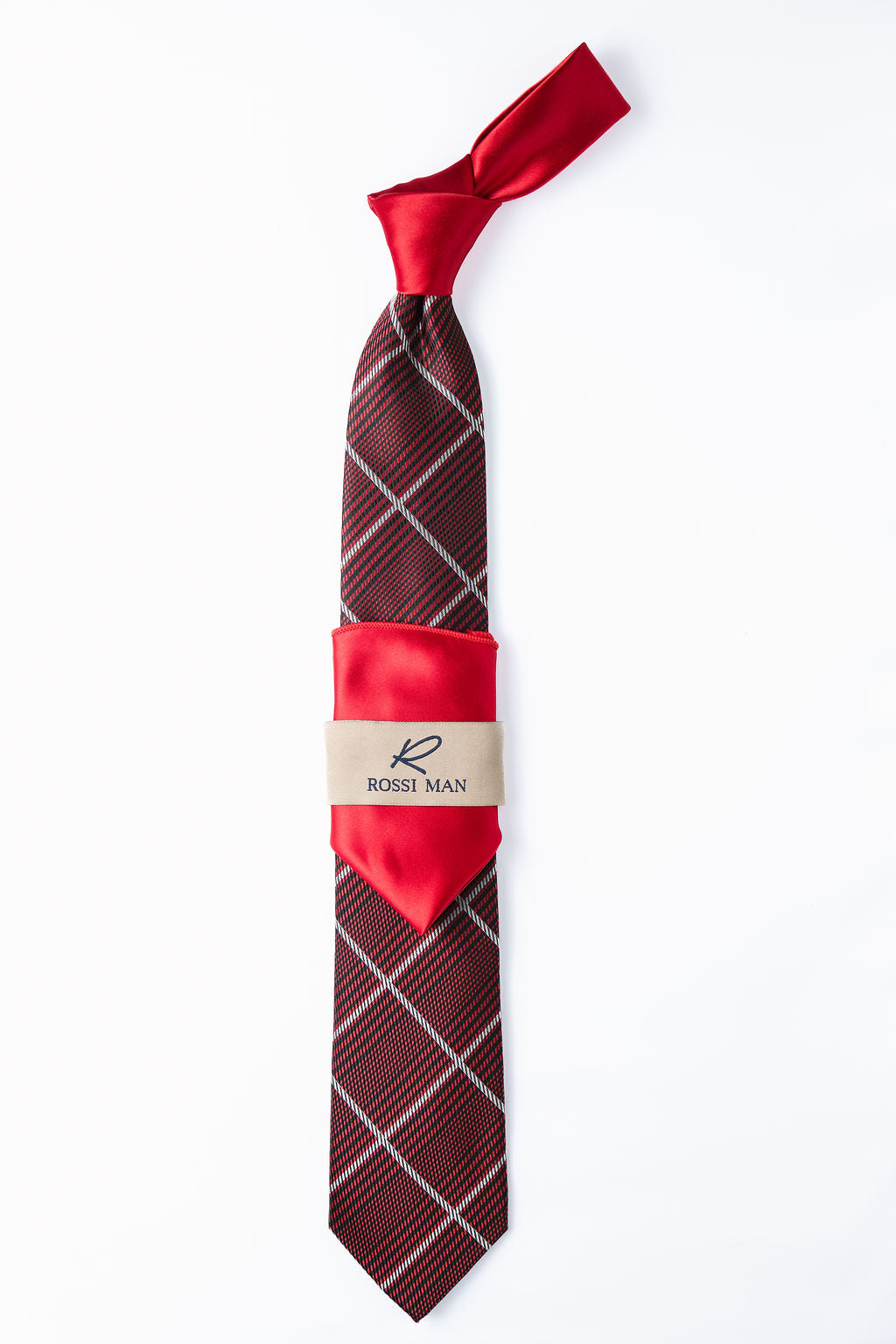Rossi Man Tie and Pocket Round TT619-3
