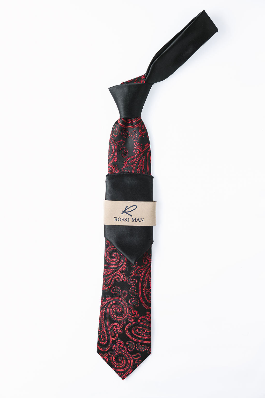 Rossi Man Tie and Pocket Round TT621-3