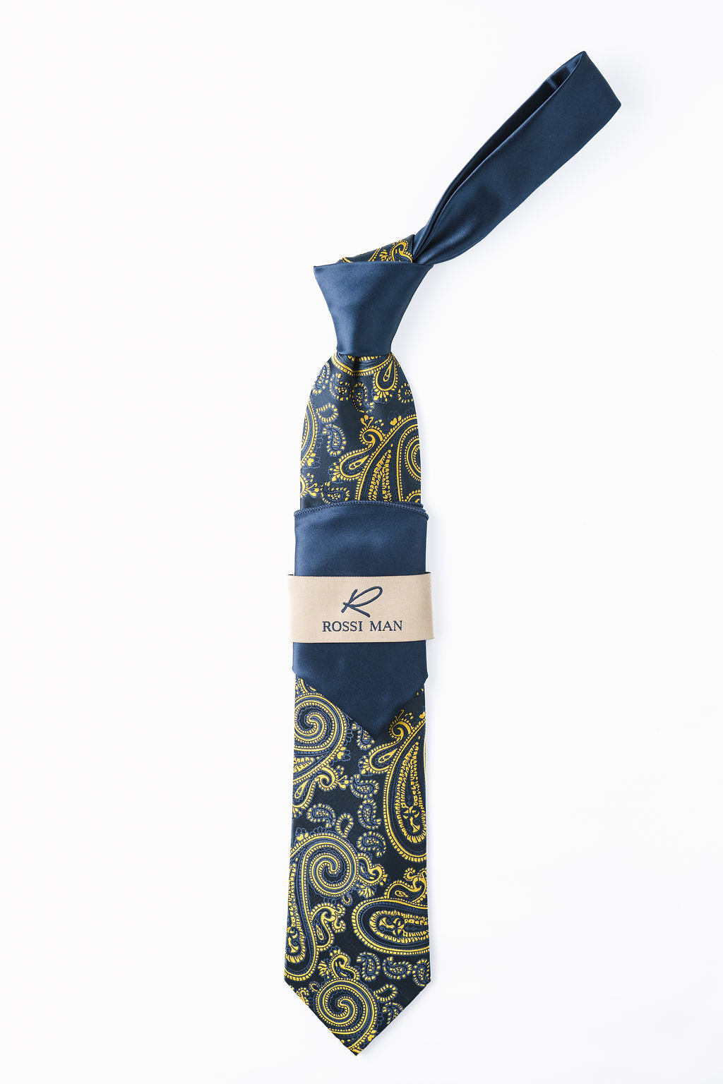 Rossi Man Tie and Pocket Round TT621-4