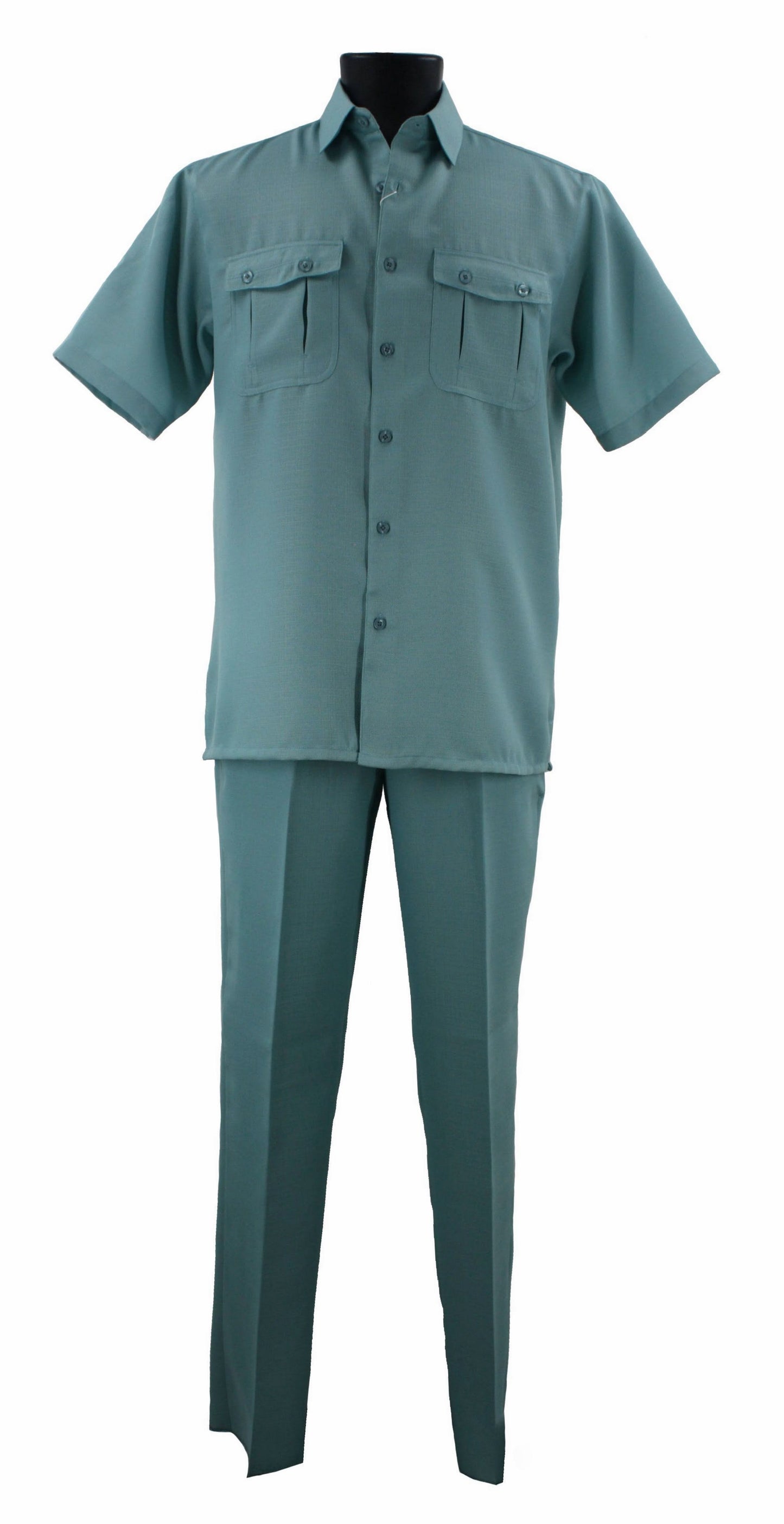 Bassiri 2-Piece Walking Suit Sets A 138 Light Teal
