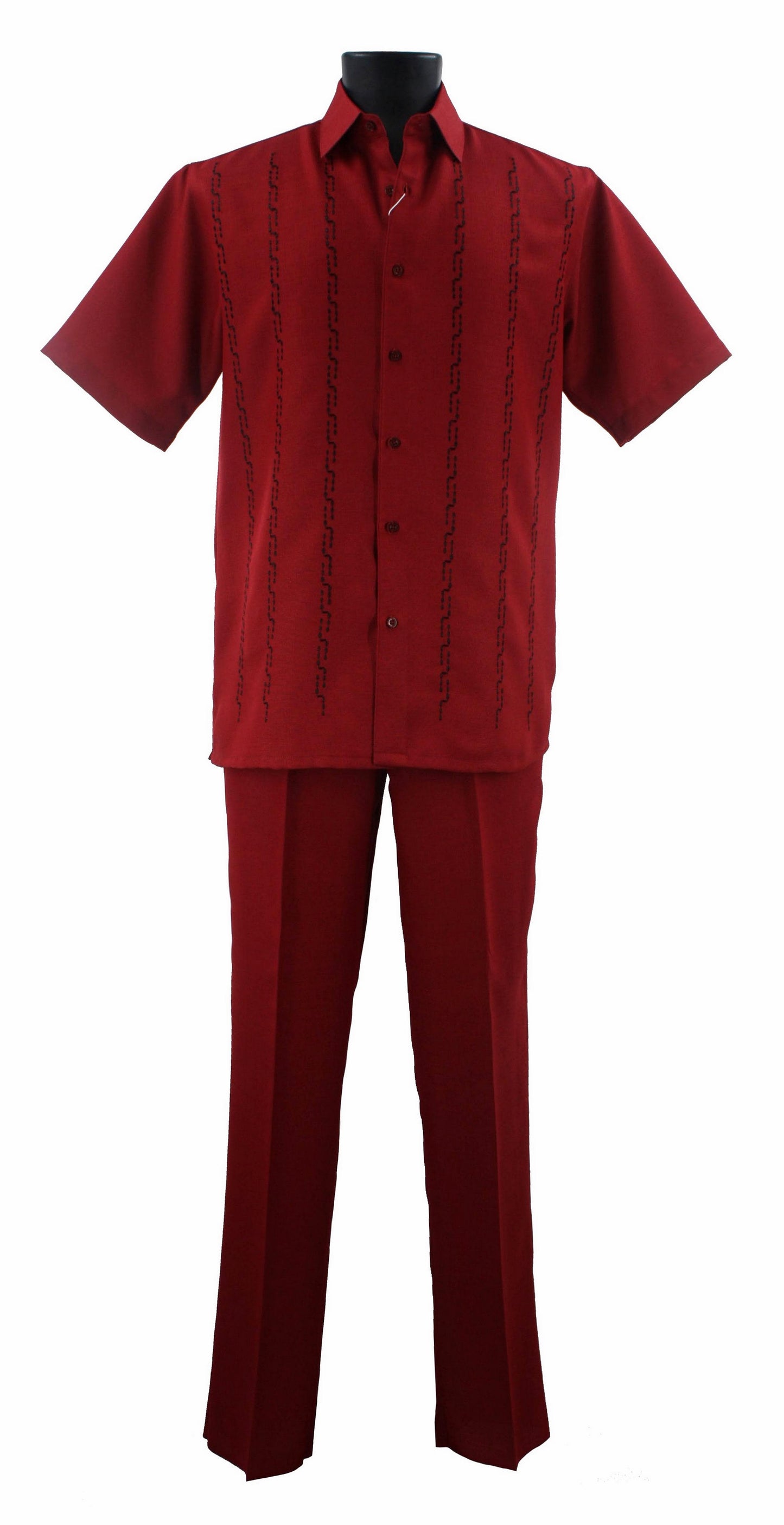 Bassiri 2-Piece Walking Suit Sets A 139 Red