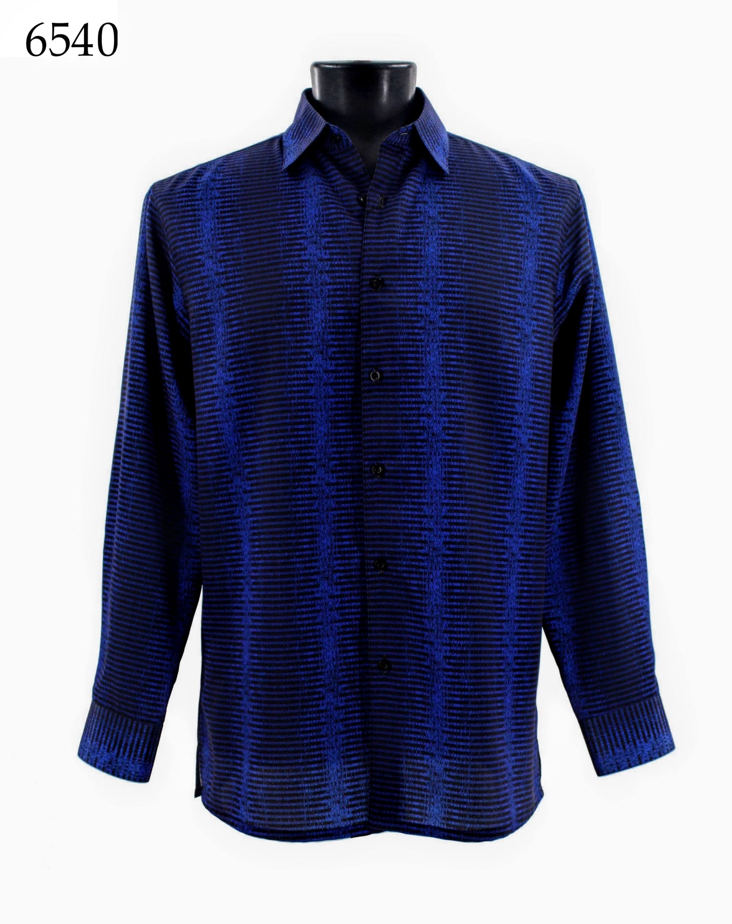 Bassiri Long Sleeve Button Down Casual Printed Shirts 6540