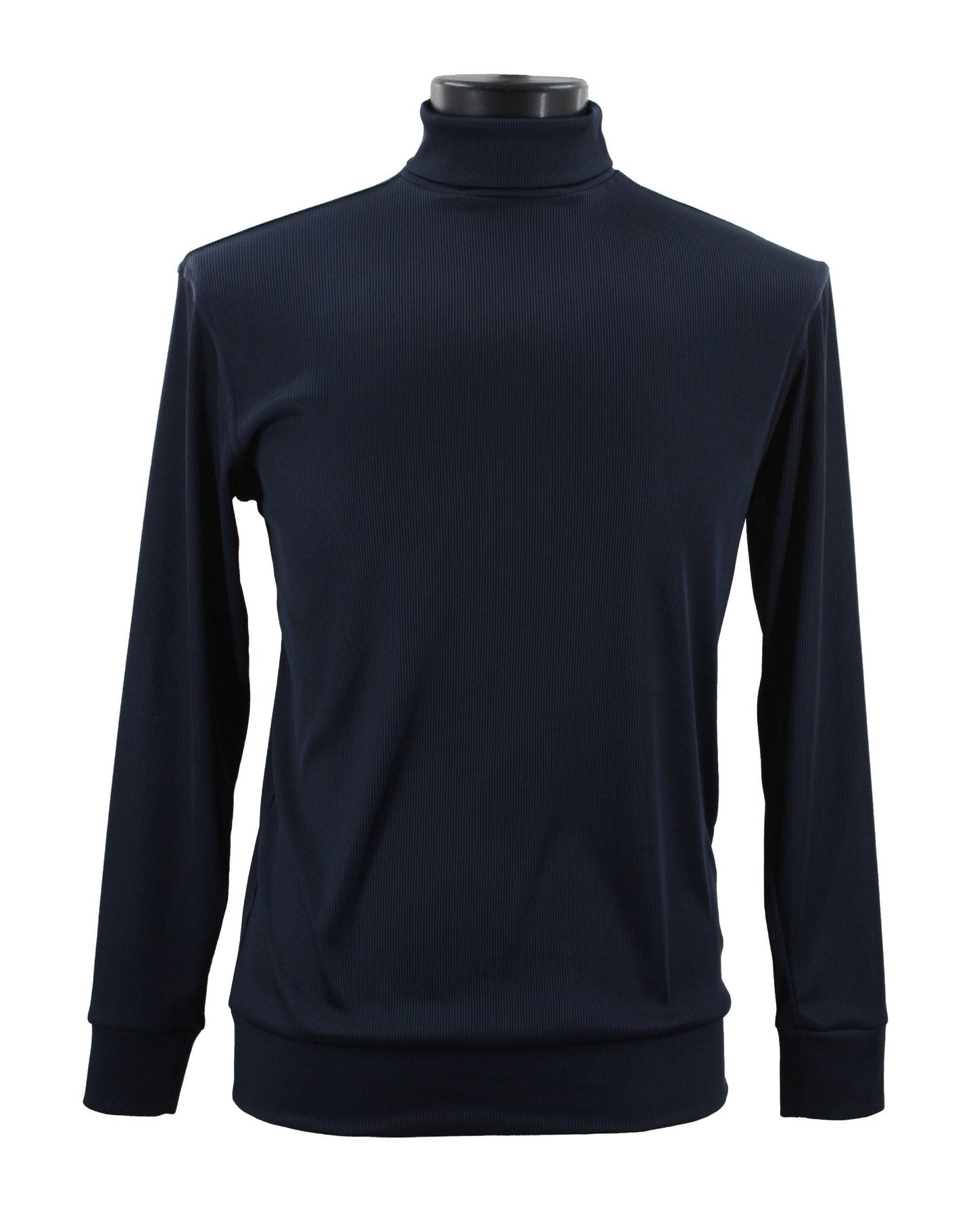 Bassiri Long Sleeve Turtleneck T-Shirt Style #633 Navy