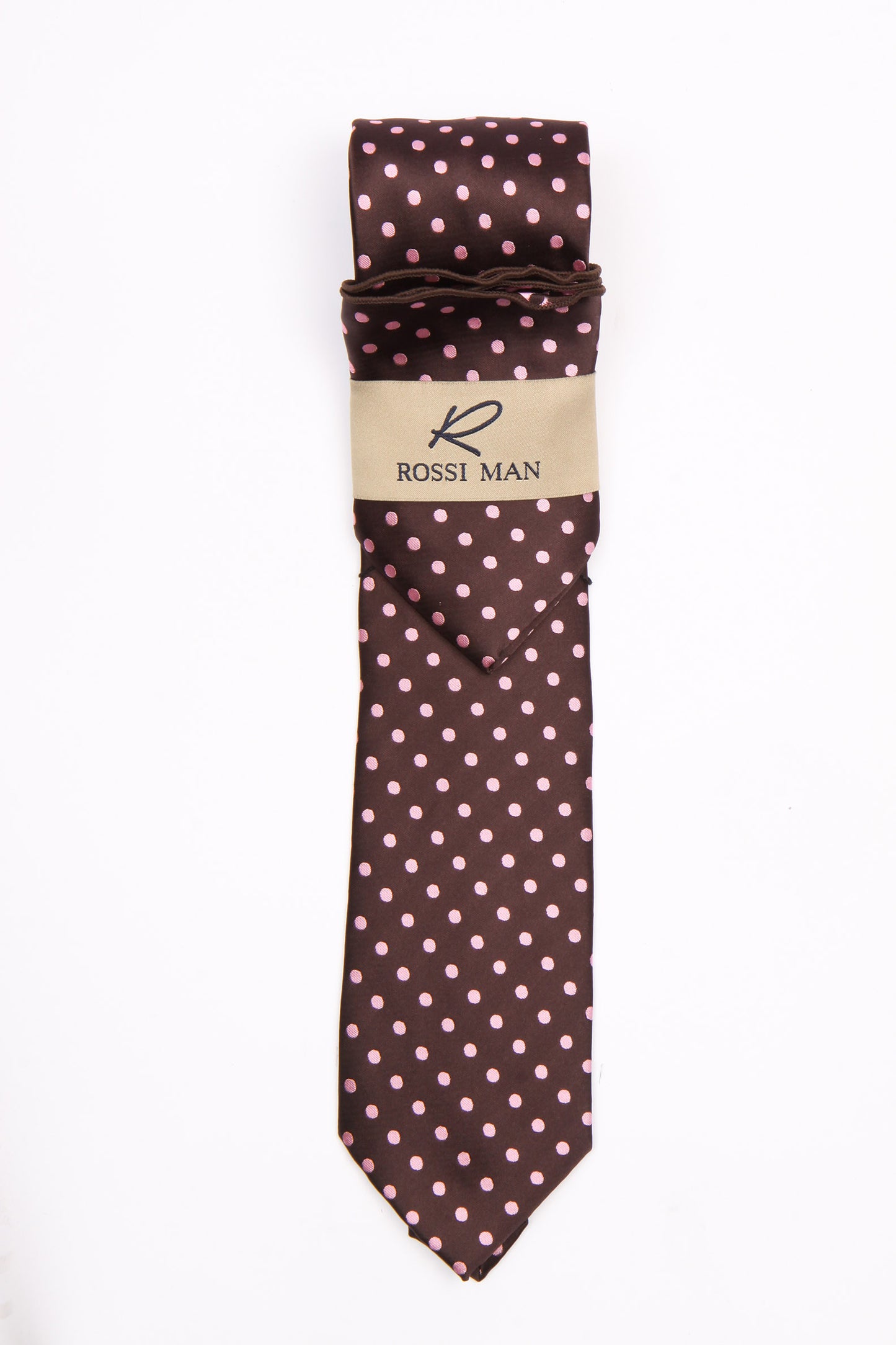 Rossi Man Tie and Pocket Round RMR662-2