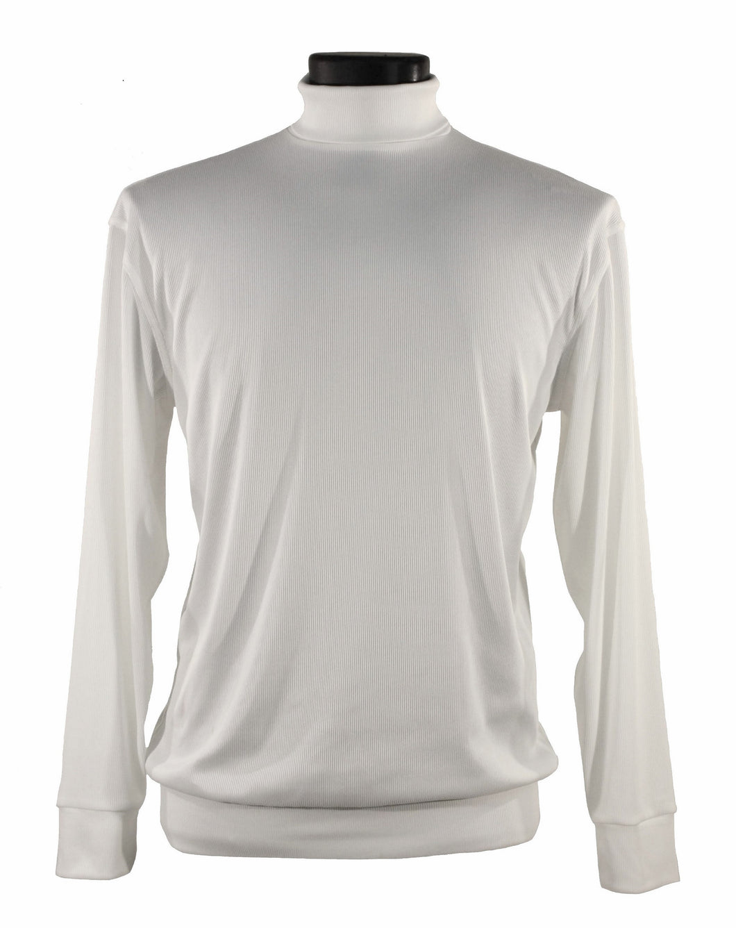 Bassiri Long Sleeve Turtleneck T-Shirt Style #633 White
