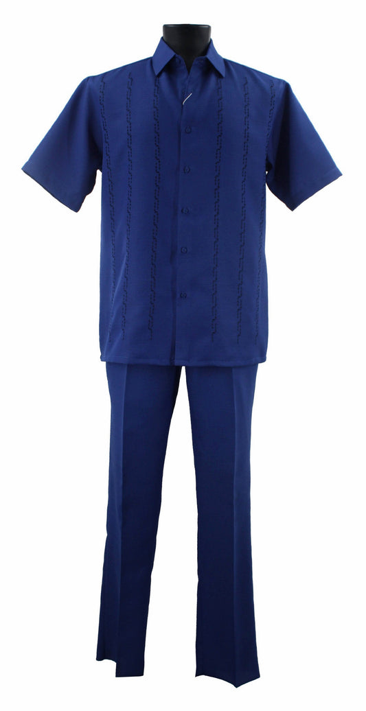 Bassiri 2-Piece Walking Suit Sets A 139 Royal Blue