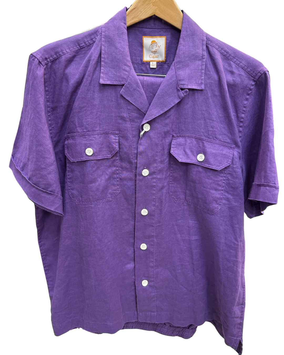 Cigar Couture Lightweight 2-Piece Summer Set - Purple