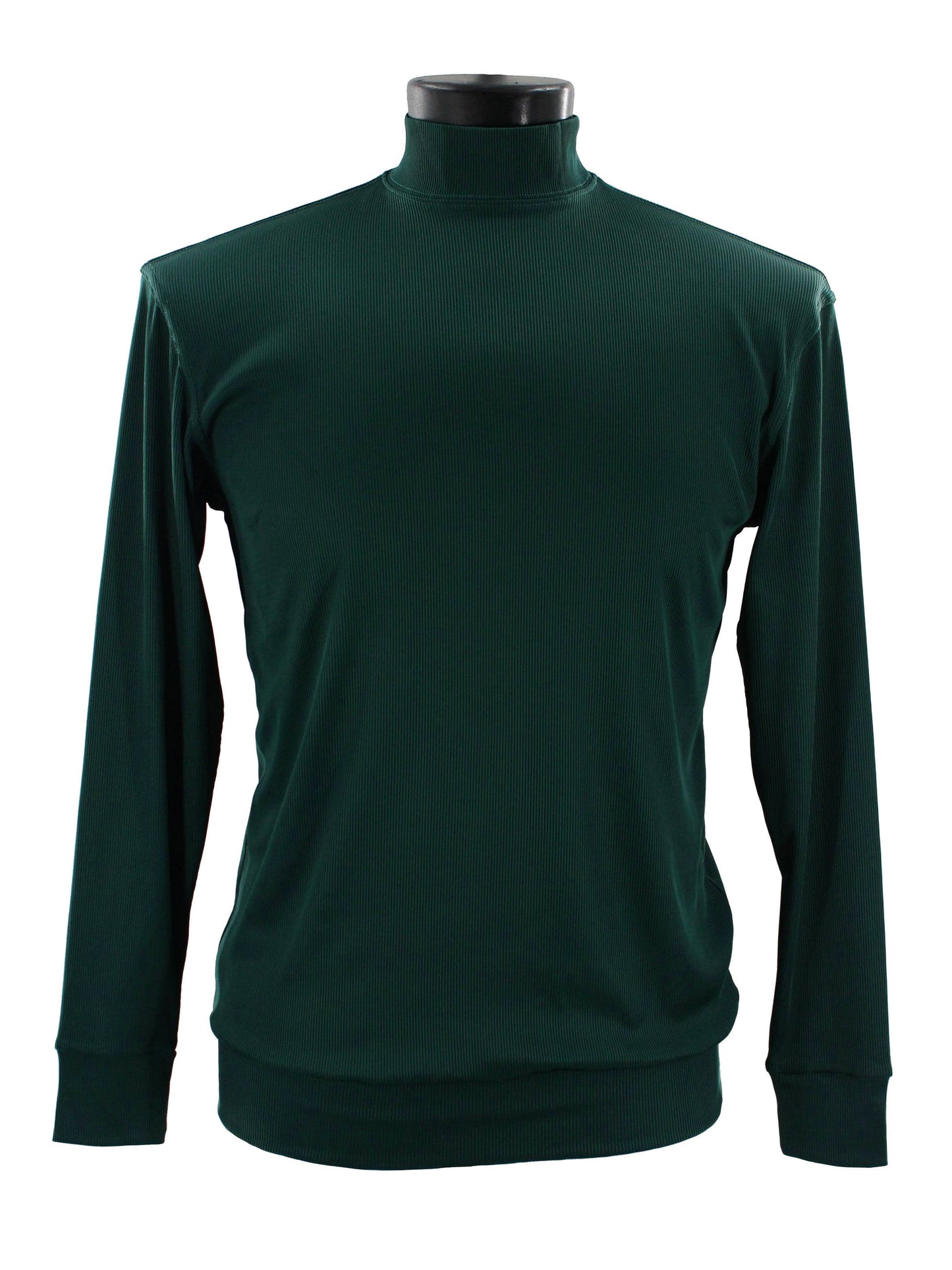 Bassiri Long Sleeve High Neck T-Shirt Style #632 Emerald Green