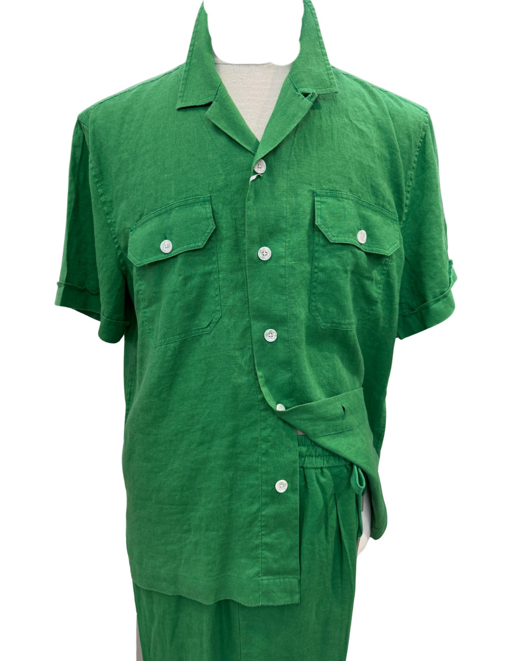 Cigar Couture Lightweight 2-Piece Summer Set - Green