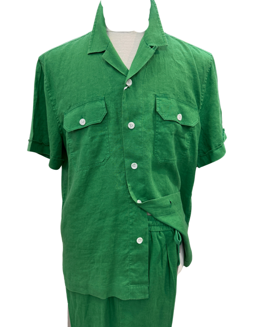 Cigar Couture Lightweight 2-Piece Summer Set - Green