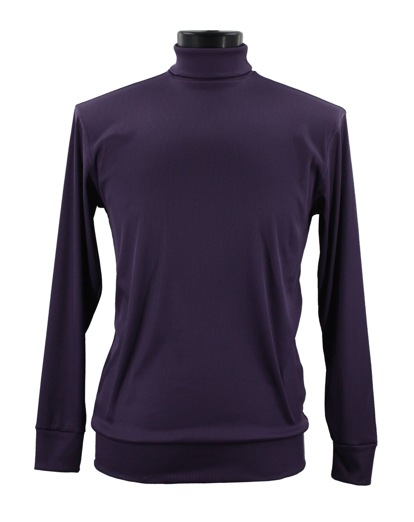 Bassiri Long Sleeve Turtleneck T-Shirt Style #633 Purple
