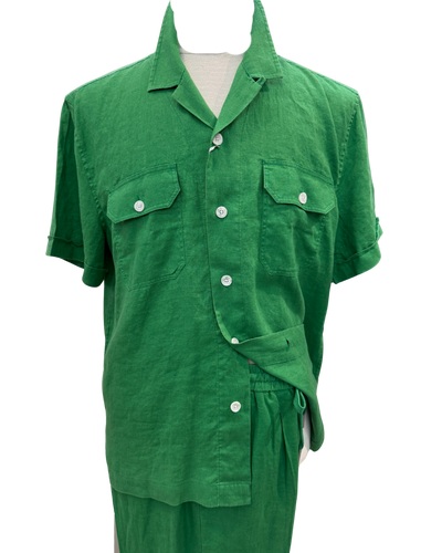 Cigar Couture Lightweight 2-Piece Summer Set - Green