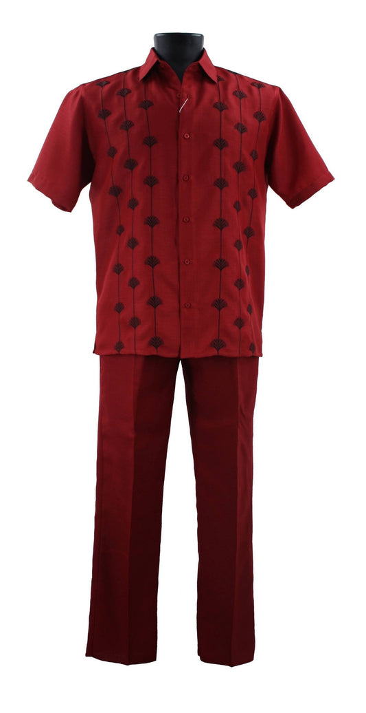 Bassiri 2-Piece Walking Suit Sets A 141 Red