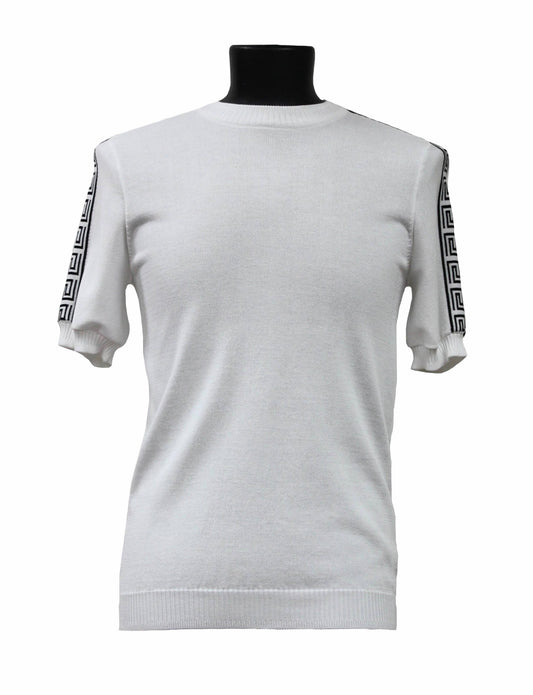 Bassiri Short Sleeve Sweaters 132 White