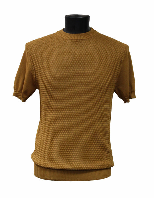 Bassiri Short Sleeve Sweaters 132 Gold