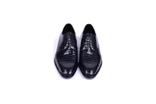 Corrente C01507- 6291C Croco lace up- Navy