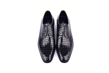 Corrente C01505-6291C Croco lace up- Black