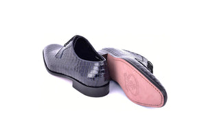 Corrente C01507- 6291C Croco lace up- Navy
